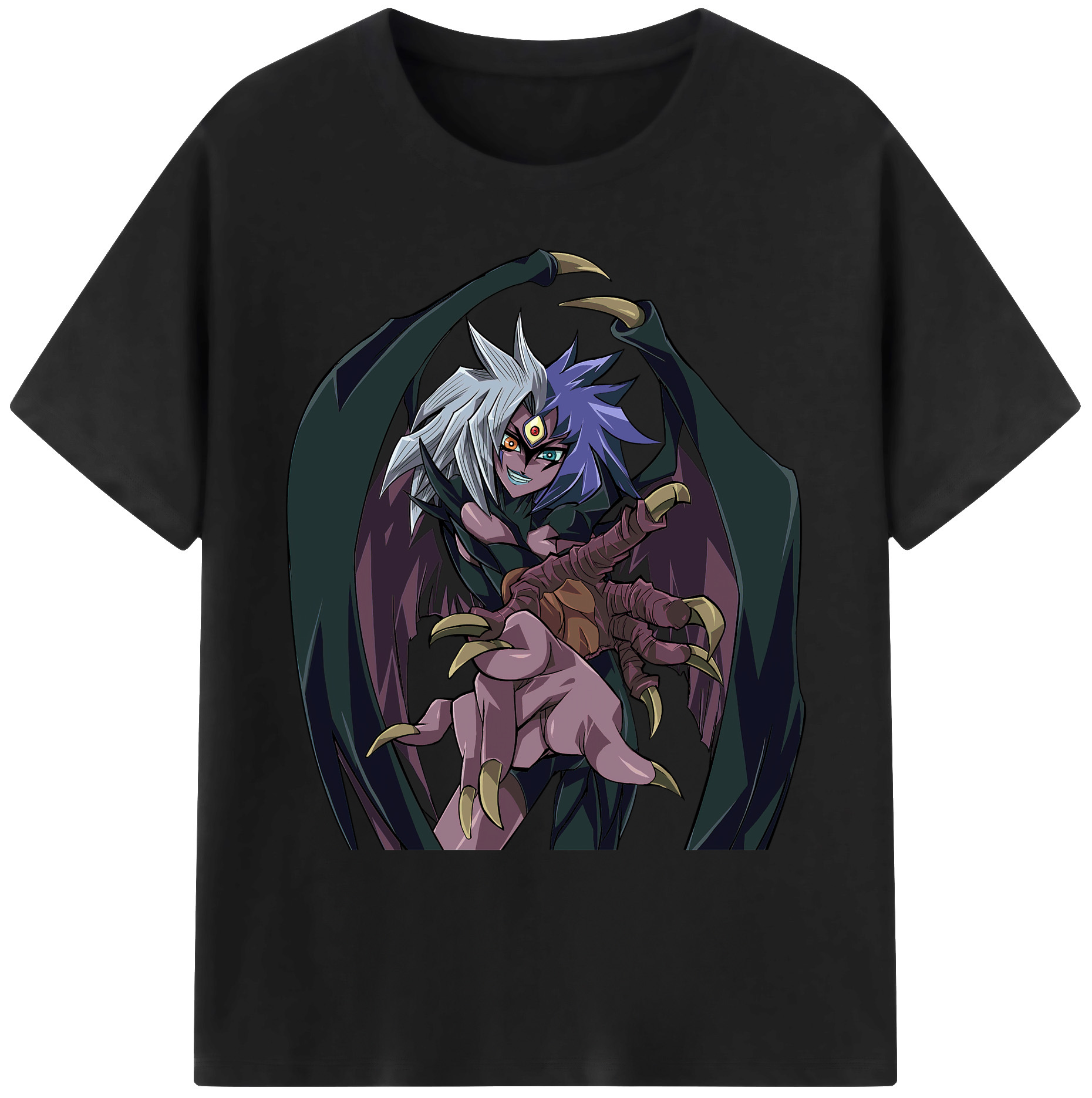 （画像用） 遊☆戯☆王 Yu-Gi-Oh! 綿100％ メンズ半袖Tシャツ｜肌触りやわらか＆通気性