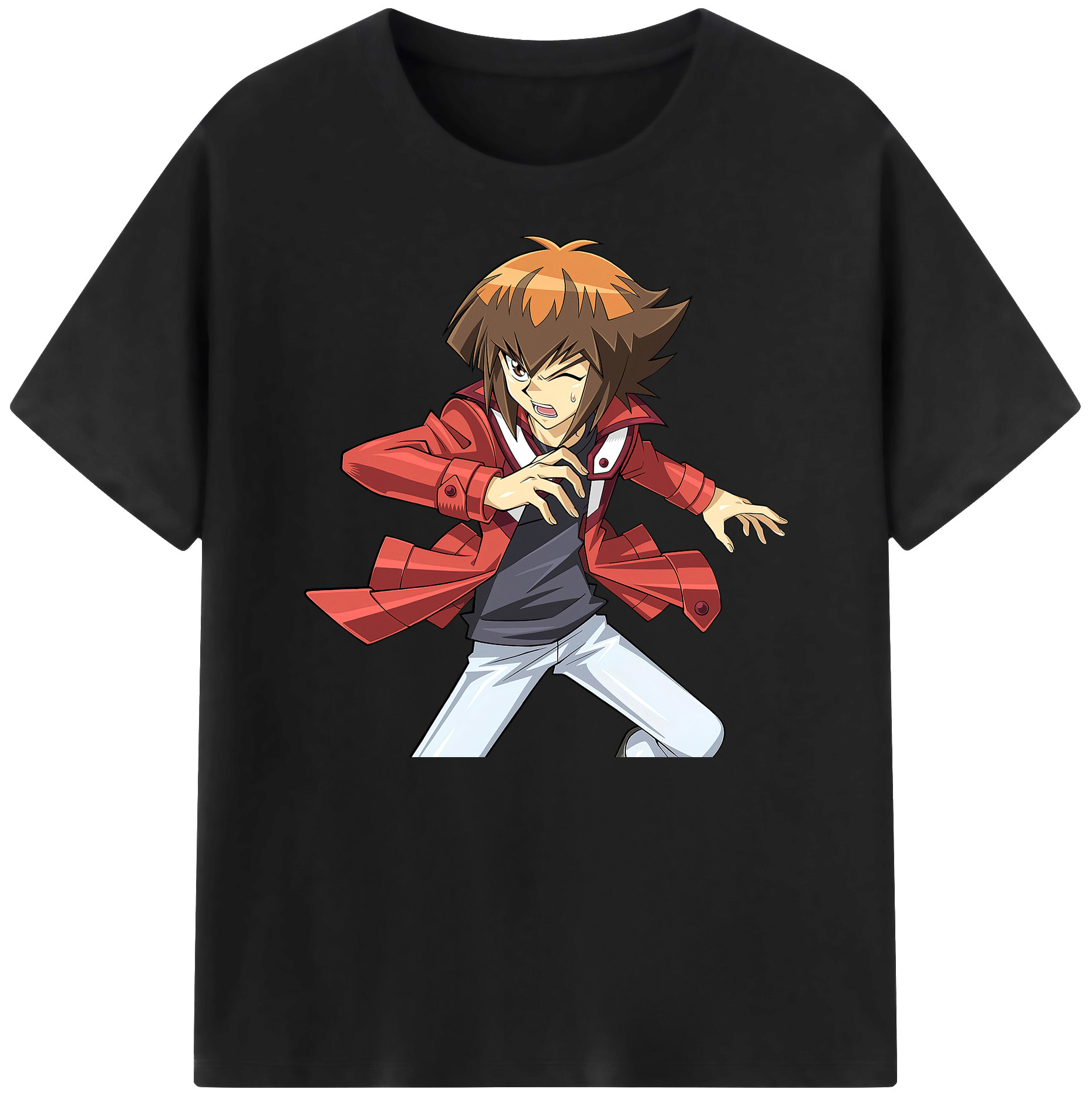 （画像用） 遊☆戯☆王 Yu-Gi-Oh! 綿100％ メンズ半袖Tシャツ｜肌触りやわらか＆通気性
