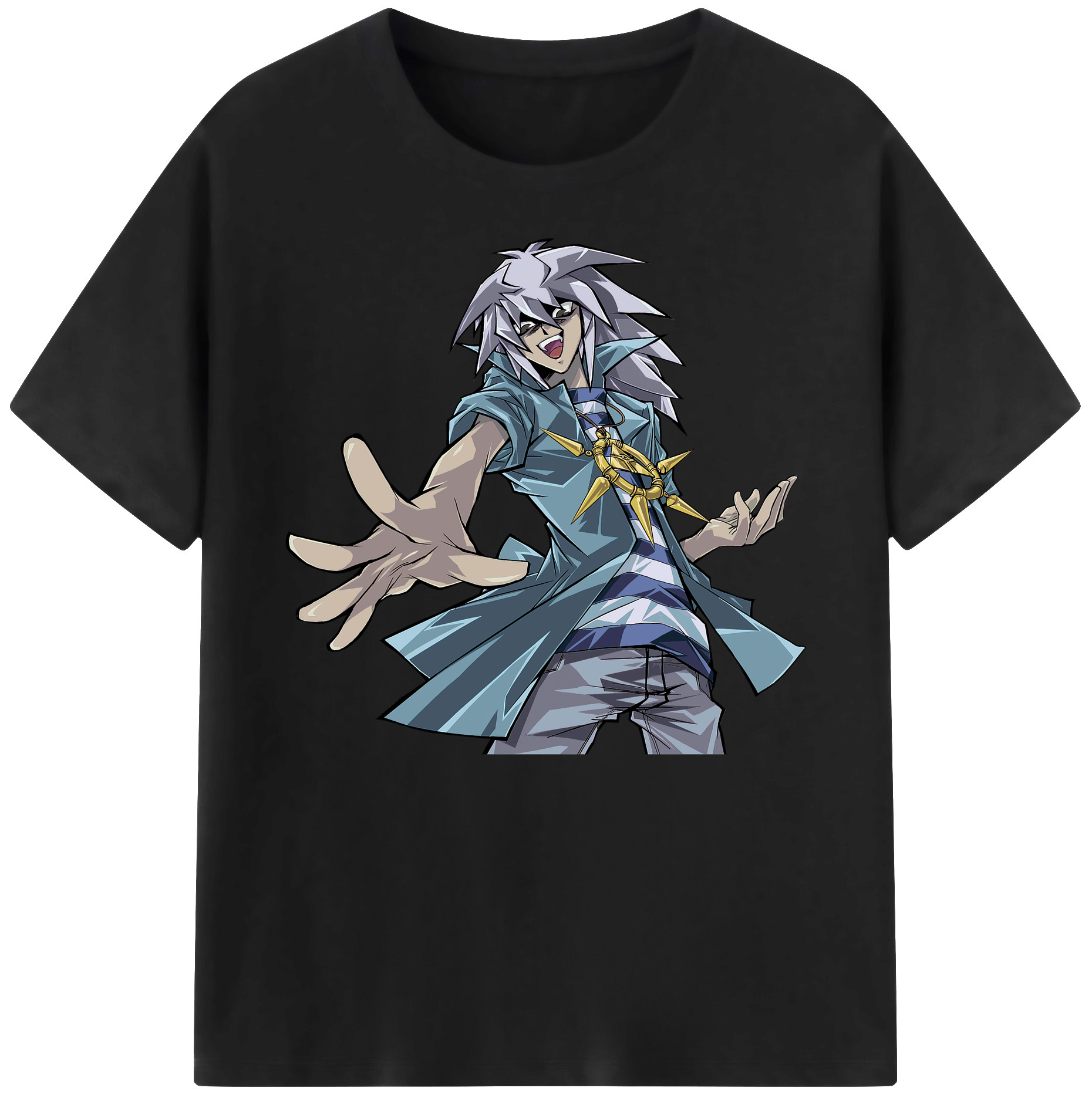 （画像用） 遊☆戯☆王 Yu-Gi-Oh! 綿100％ メンズ半袖Tシャツ｜肌触りやわらか＆通気性