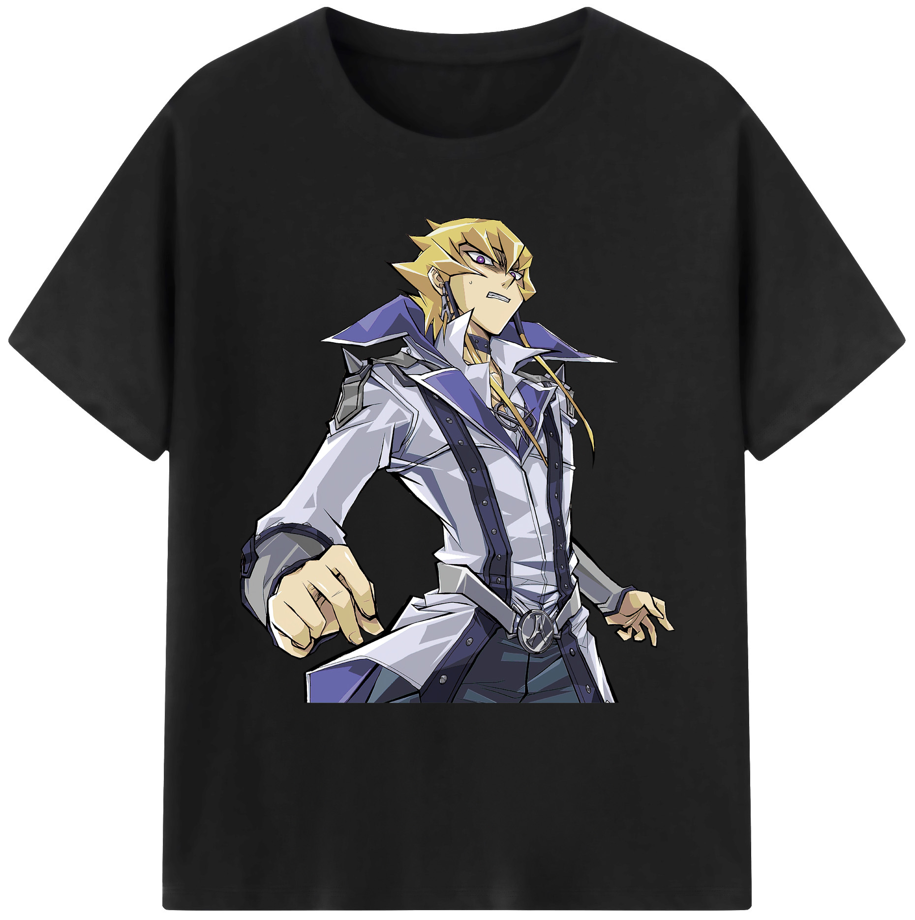 （画像用） 遊☆戯☆王 Yu-Gi-Oh! 綿100％ メンズ半袖Tシャツ｜肌触りやわらか＆通気性
