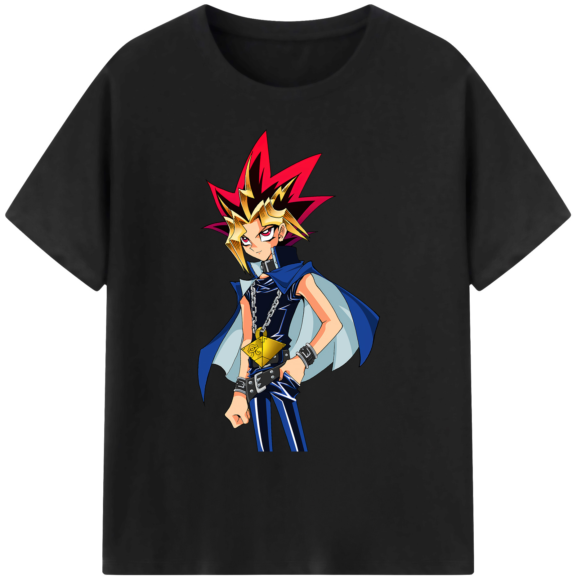 （画像用） 遊☆戯☆王 Yu-Gi-Oh! 綿100％ メンズ半袖Tシャツ｜肌触りやわらか＆通気性