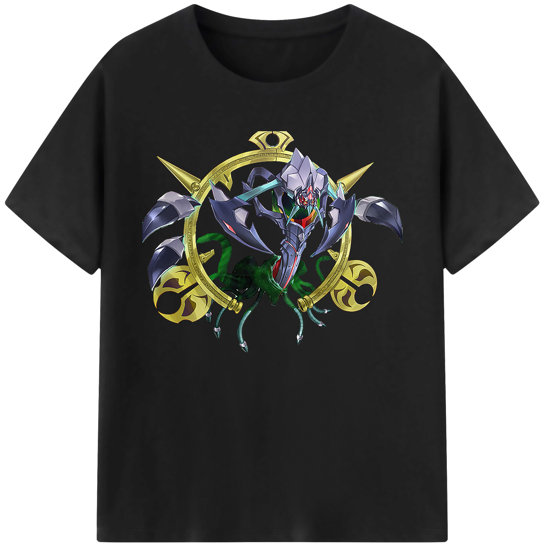 （画像用） 遊☆戯☆王 Yu-Gi-Oh! 綿100％ メンズ半袖Tシャツ｜肌触りやわらか＆通気性
