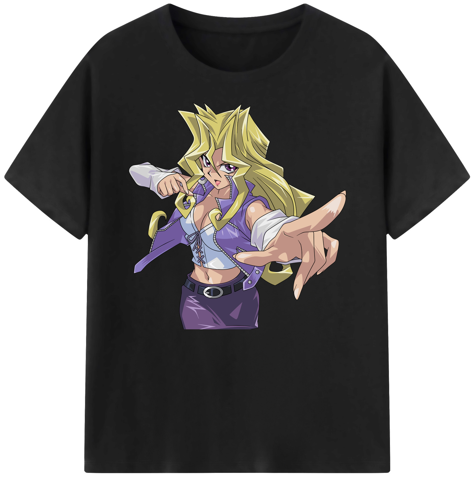 （画像用） 遊☆戯☆王 Yu-Gi-Oh! 綿100％ メンズ半袖Tシャツ｜肌触りやわらか＆通気性