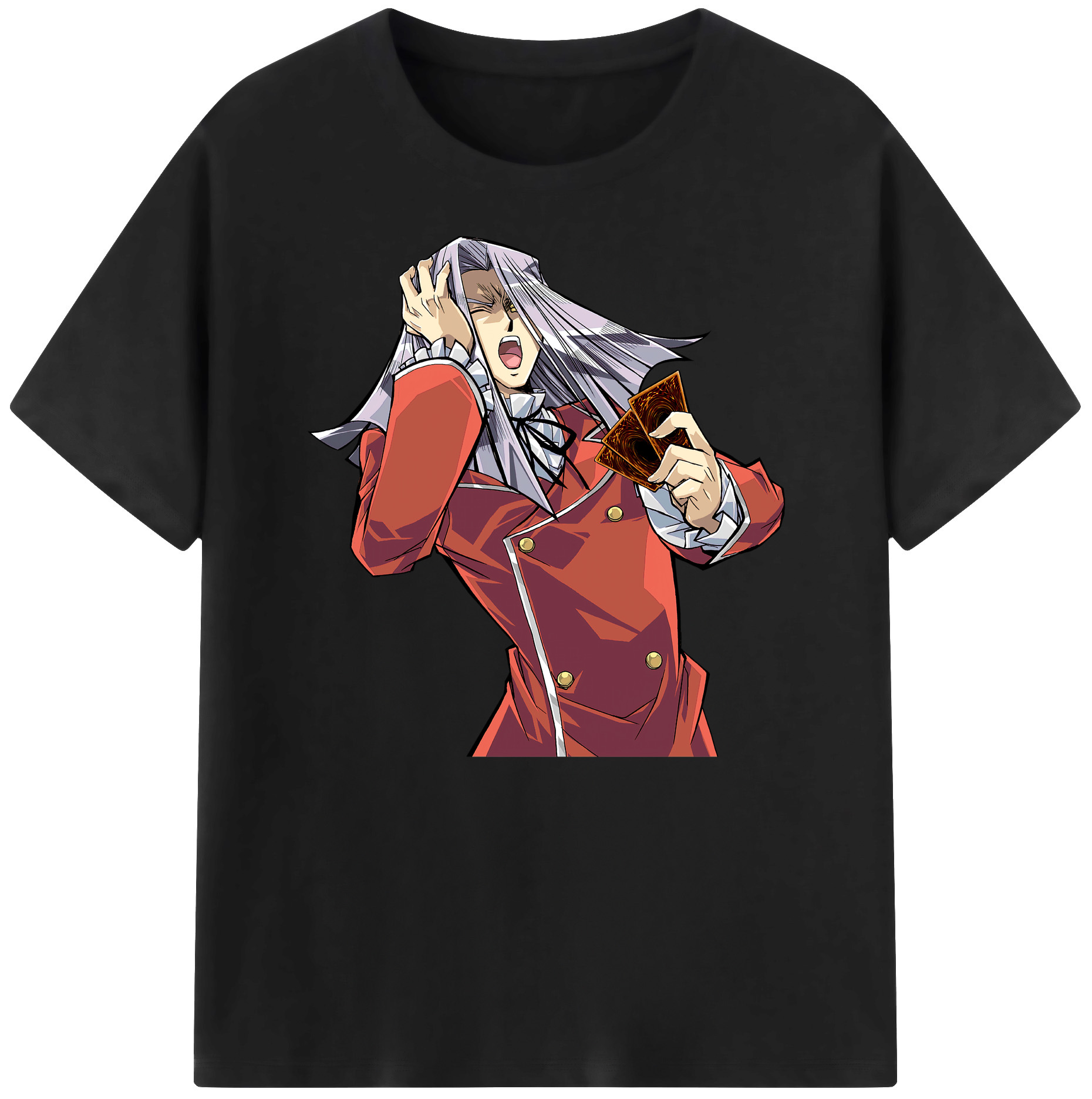 （画像用） 遊☆戯☆王 Yu-Gi-Oh! 綿100％ メンズ半袖Tシャツ｜肌触りやわらか＆通気性