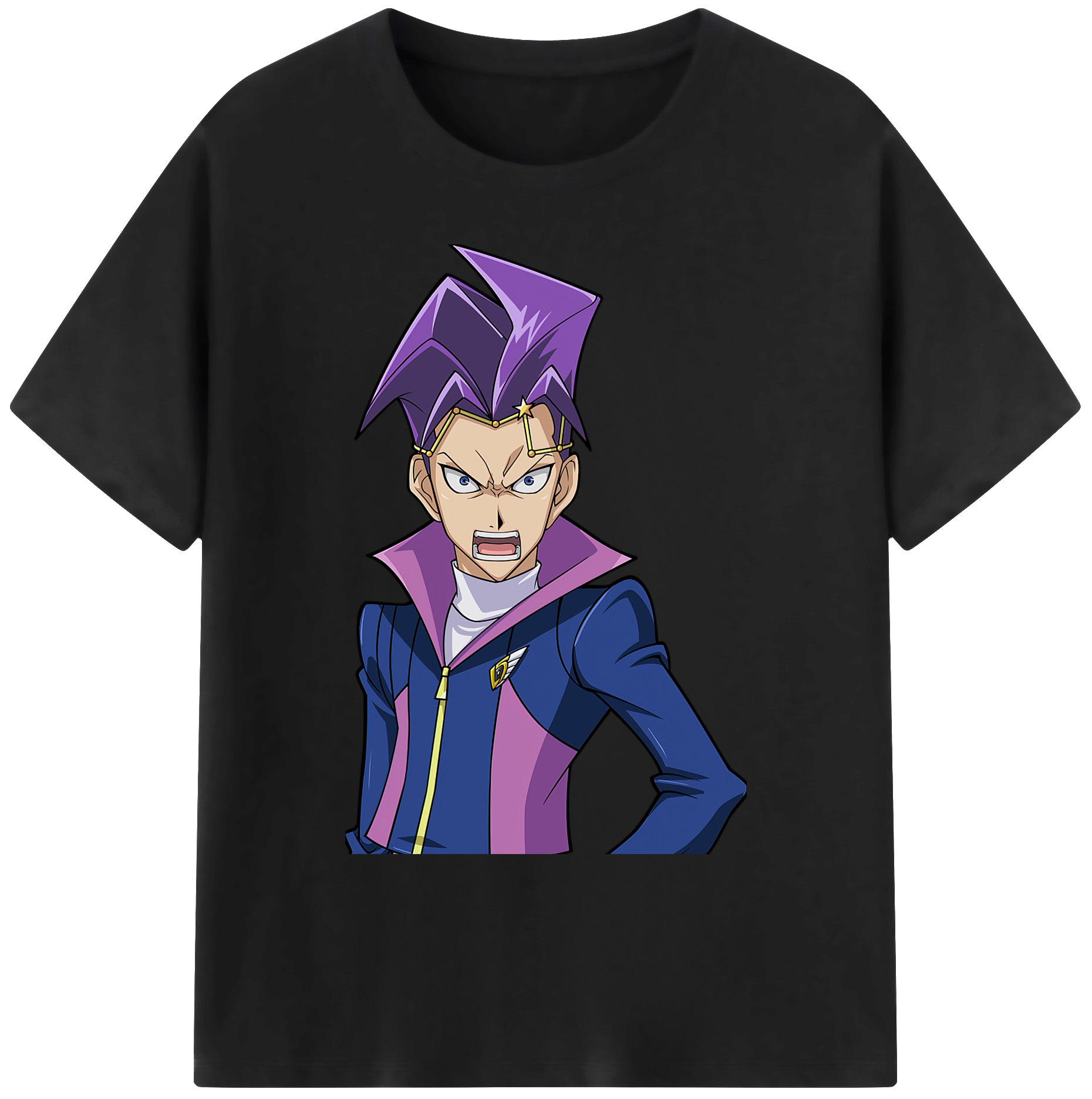 （画像用） 遊☆戯☆王 Yu-Gi-Oh! 綿100％ メンズ半袖Tシャツ｜肌触りやわらか＆通気性
