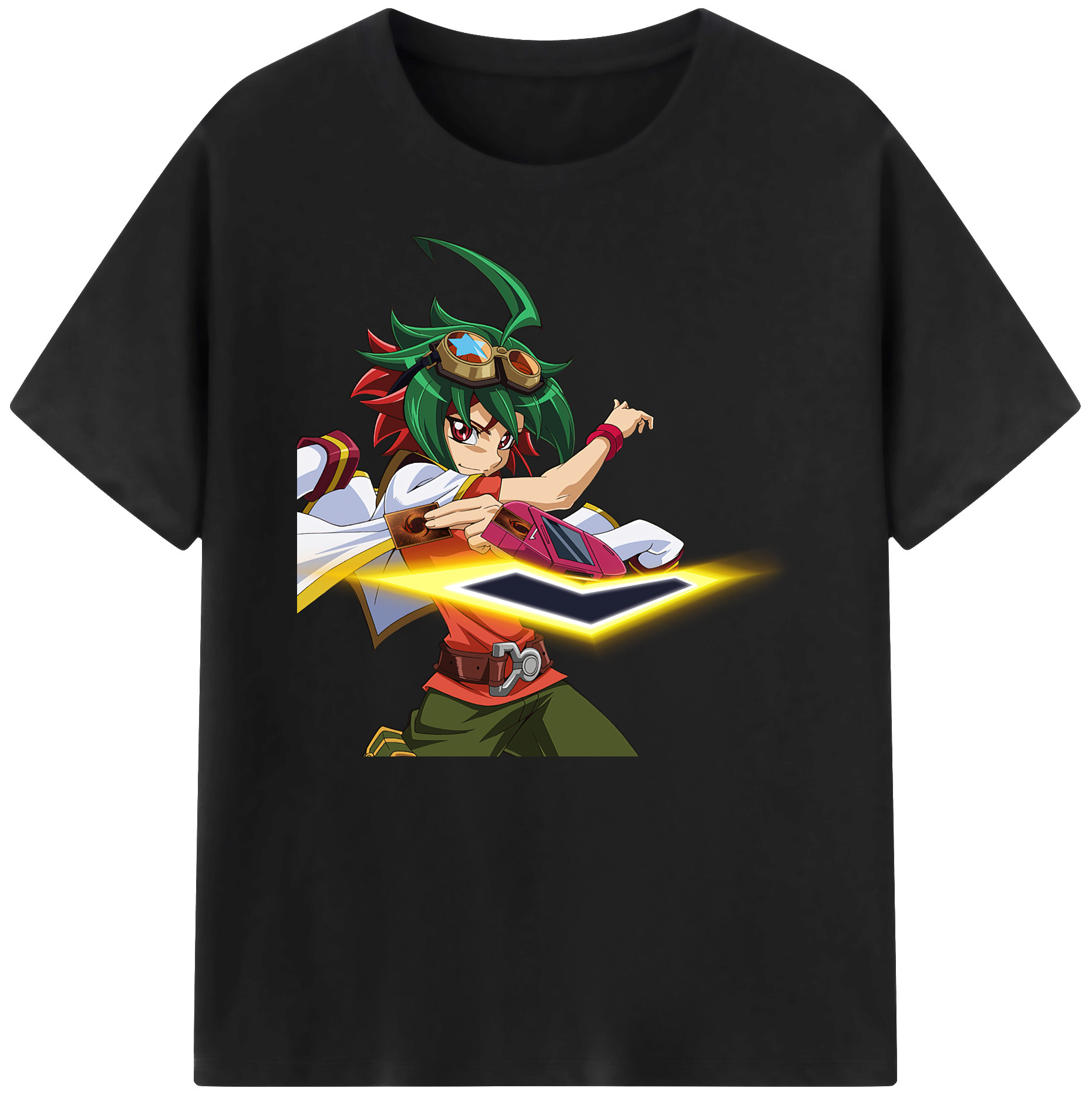 （画像用） 遊☆戯☆王 Yu-Gi-Oh! 綿100％ メンズ半袖Tシャツ｜肌触りやわらか＆通気性