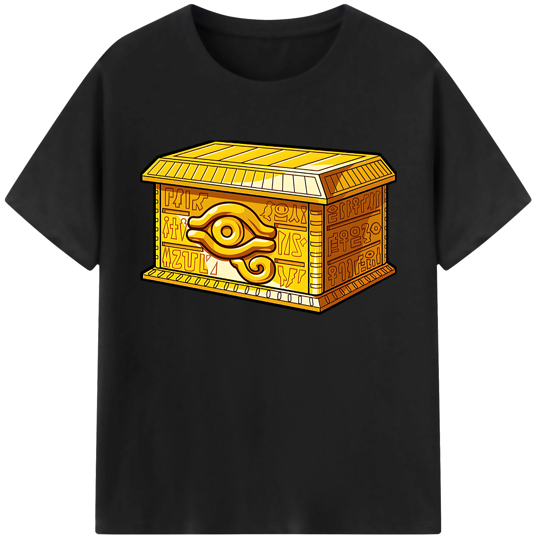 （画像用） 遊☆戯☆王 Yu-Gi-Oh! 綿100％ メンズ半袖Tシャツ｜肌触りやわらか＆通気性