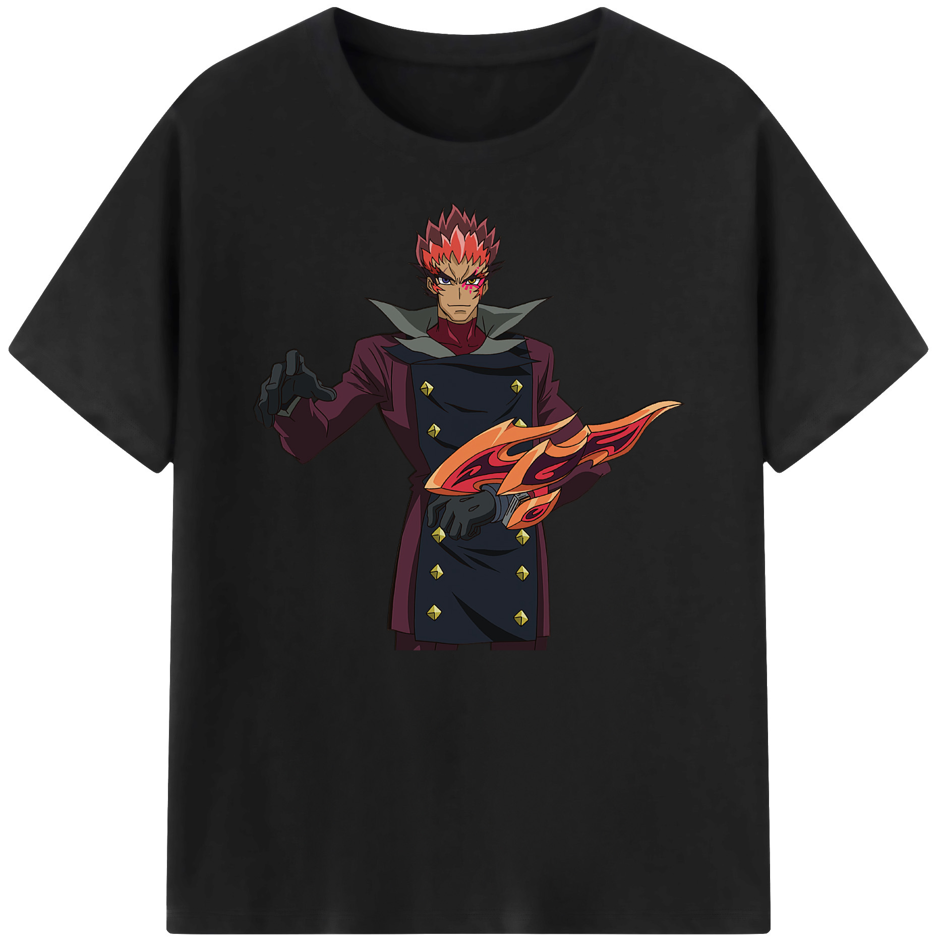 （画像用） 遊☆戯☆王 Yu-Gi-Oh! 綿100％ メンズ半袖Tシャツ｜肌触りやわらか＆通気性