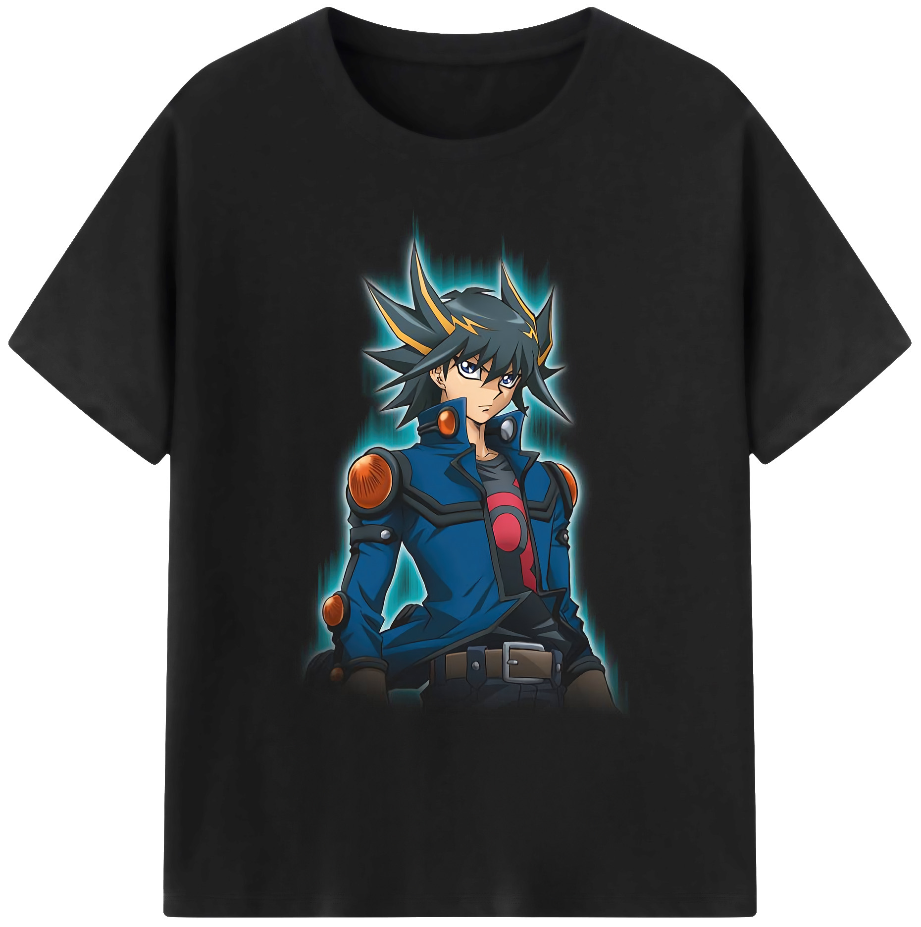 （画像用） 遊☆戯☆王 Yu-Gi-Oh! 綿100％ メンズ半袖Tシャツ｜肌触りやわらか＆通気性