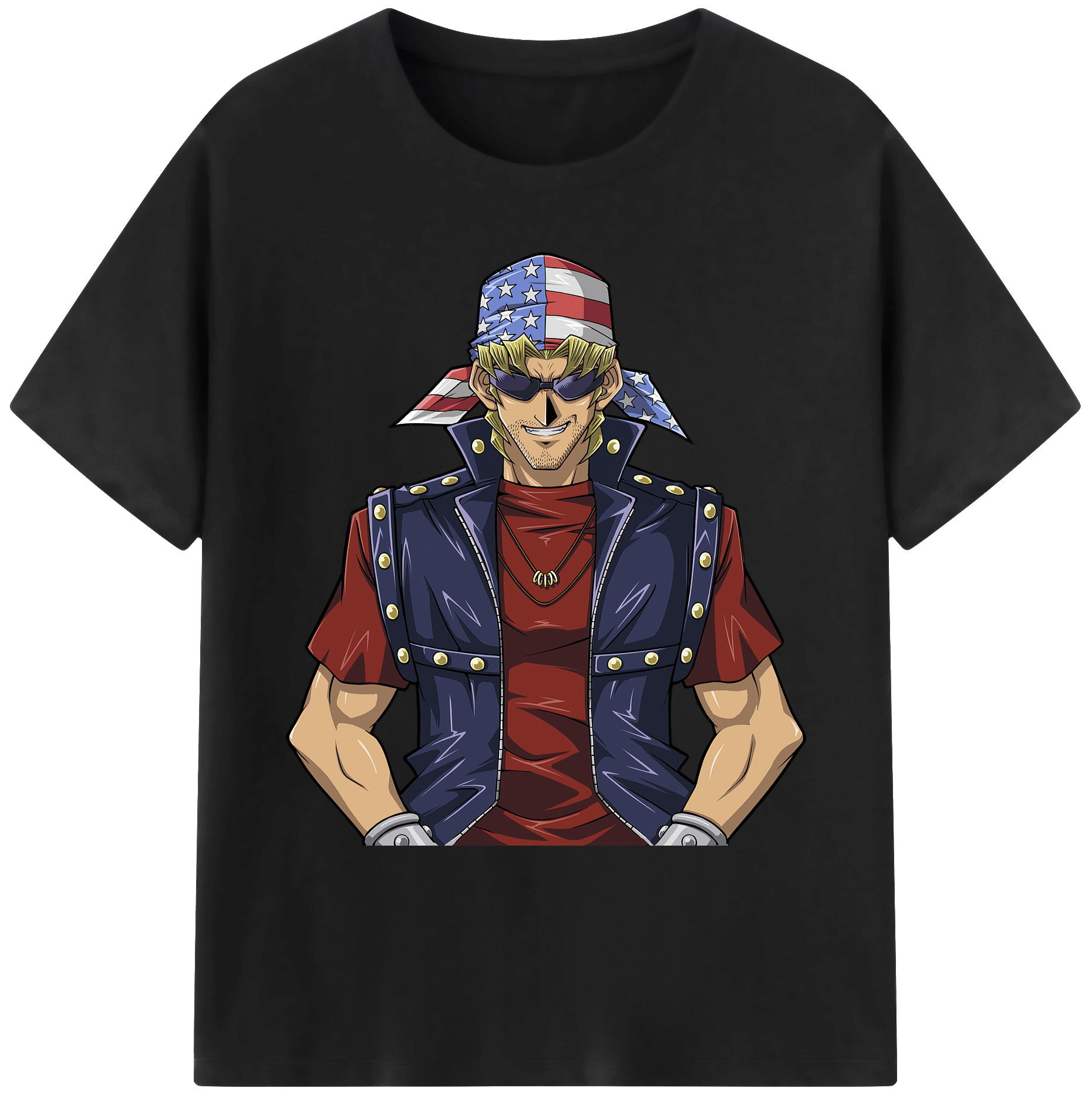 （画像用） 遊☆戯☆王 Yu-Gi-Oh! 綿100％ メンズ半袖Tシャツ｜肌触りやわらか＆通気性