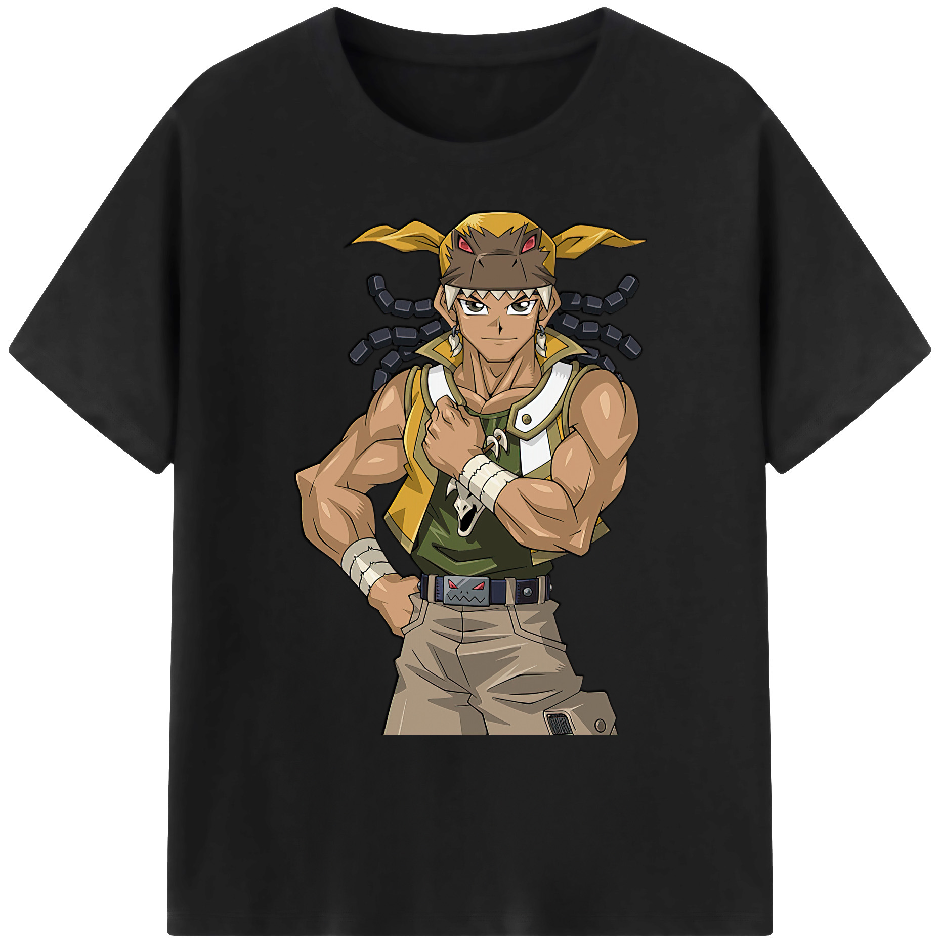 （画像用） 遊☆戯☆王 Yu-Gi-Oh! 綿100％ メンズ半袖Tシャツ｜肌触りやわらか＆通気性