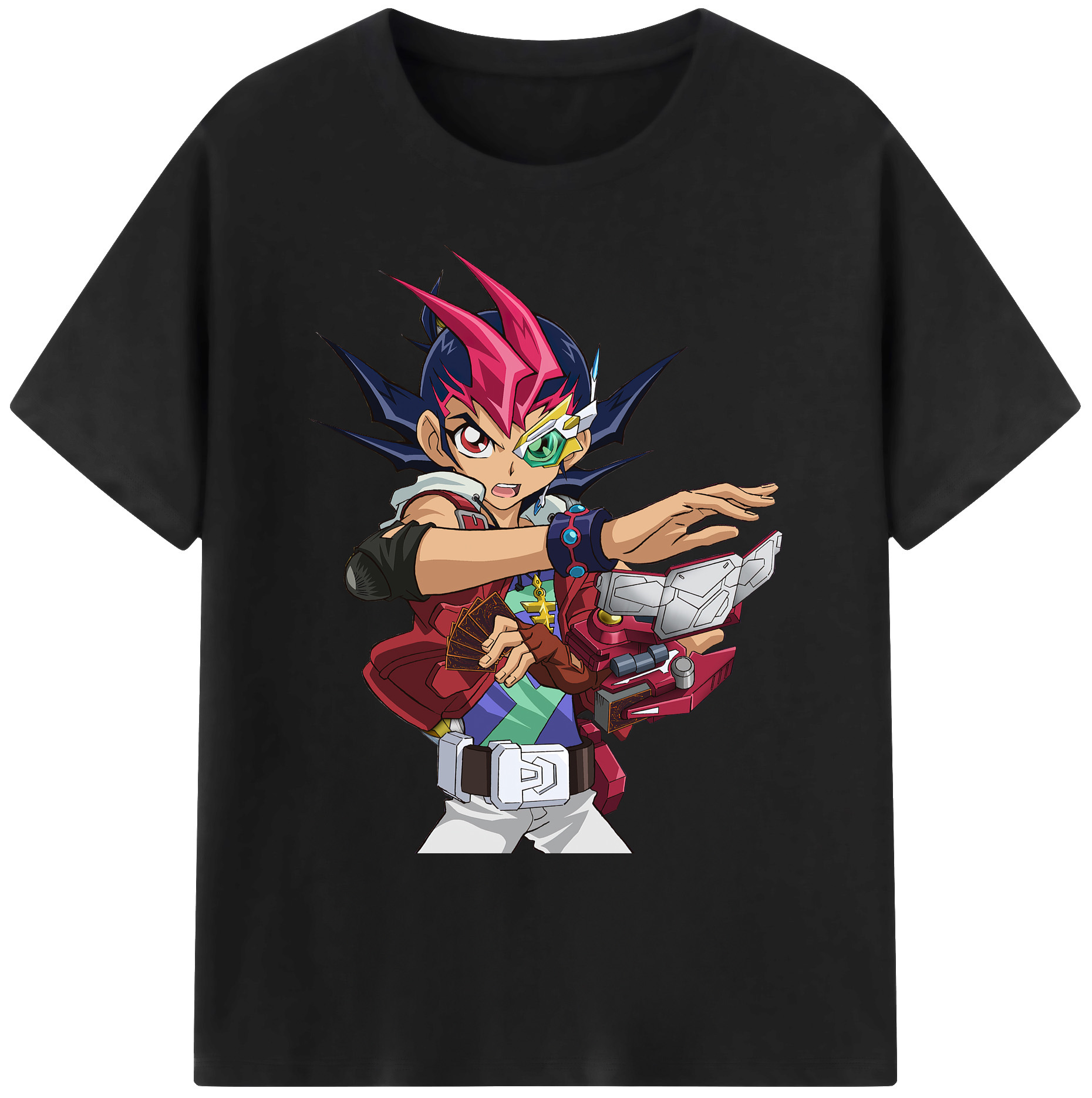 （画像用） 遊☆戯☆王 Yu-Gi-Oh! 綿100％ メンズ半袖Tシャツ｜肌触りやわらか＆通気性