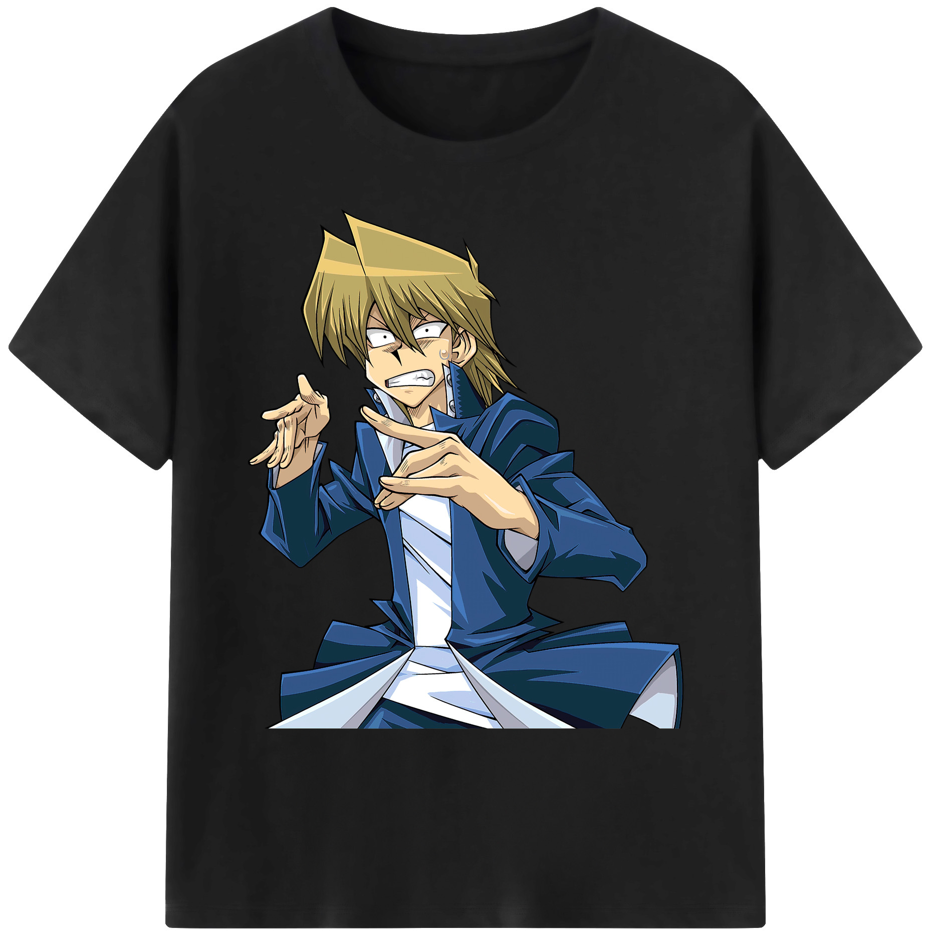 （画像用） 遊☆戯☆王 Yu-Gi-Oh! 綿100％ メンズ半袖Tシャツ｜肌触りやわらか＆通気性