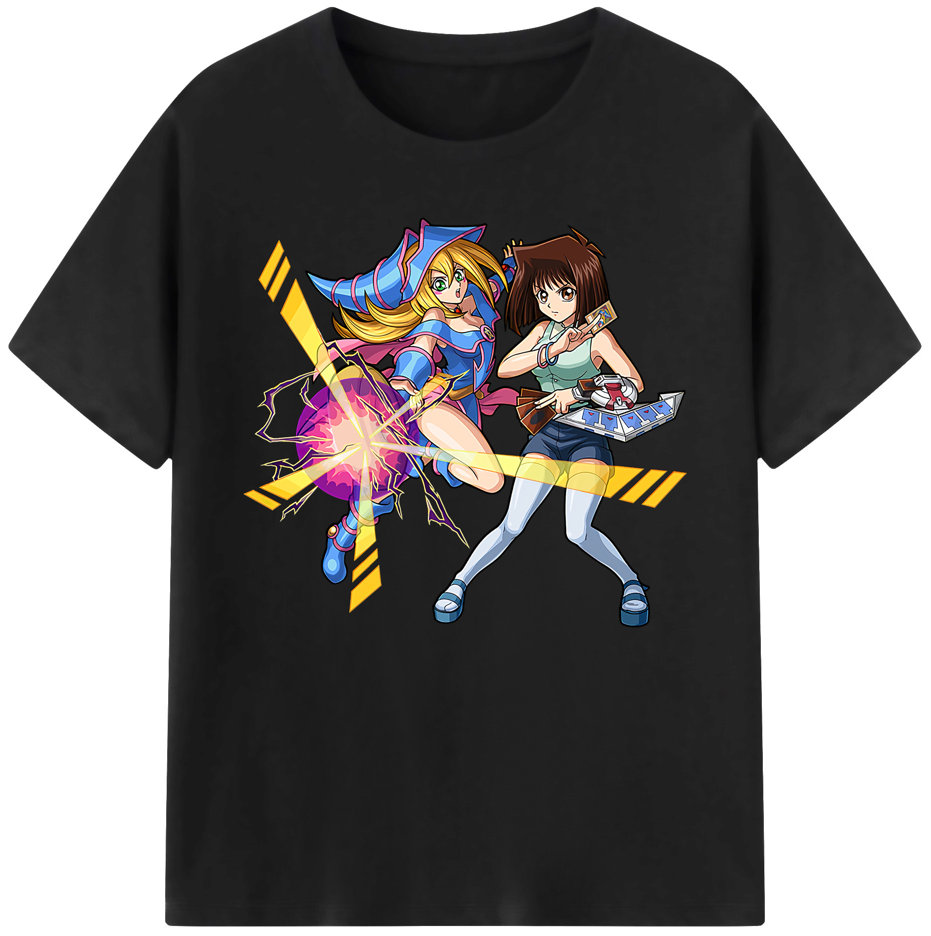 （画像用） 遊☆戯☆王 Yu-Gi-Oh! 綿100％ メンズ半袖Tシャツ｜肌触りやわらか＆通気性