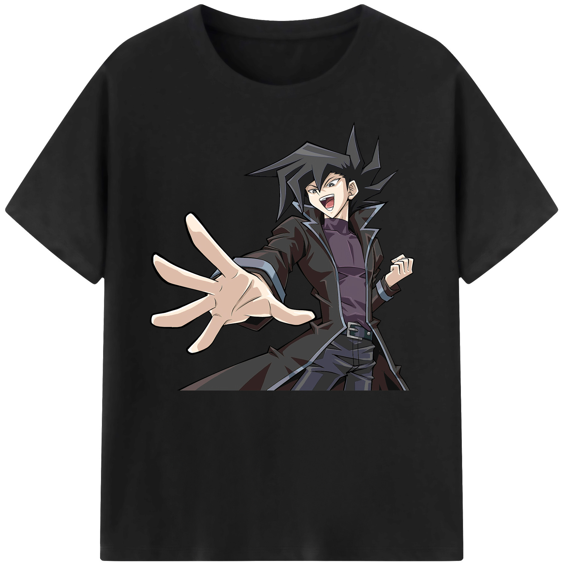 （画像用） 遊☆戯☆王 Yu-Gi-Oh! 綿100％ メンズ半袖Tシャツ｜肌触りやわらか＆通気性