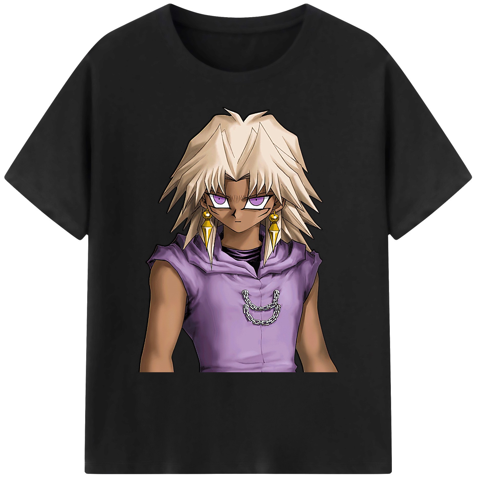 （画像用） 遊☆戯☆王 Yu-Gi-Oh! 綿100％ メンズ半袖Tシャツ｜肌触りやわらか＆通気性