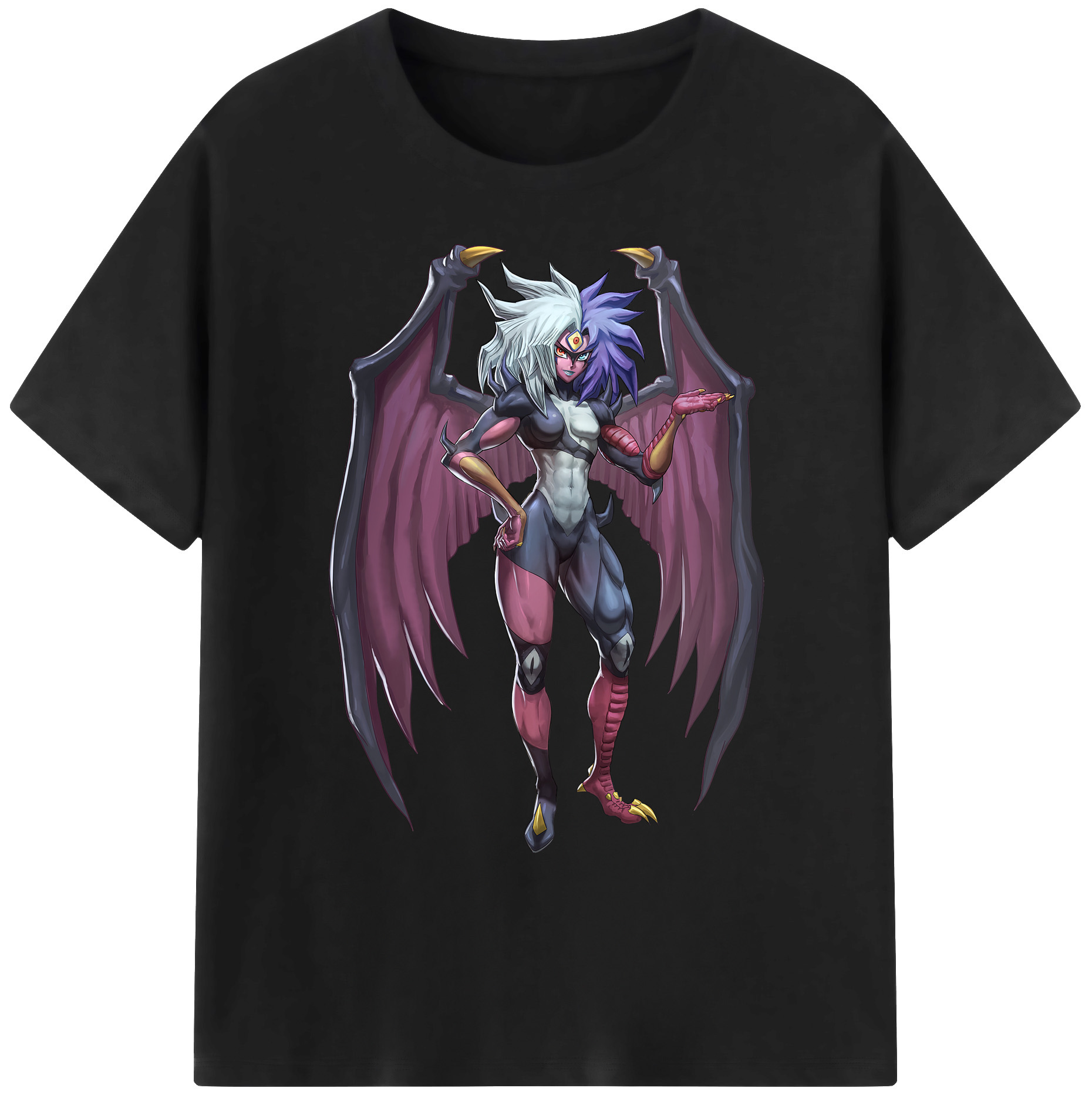 （画像用） 遊☆戯☆王 Yu-Gi-Oh! 綿100％ メンズ半袖Tシャツ｜肌触りやわらか＆通気性