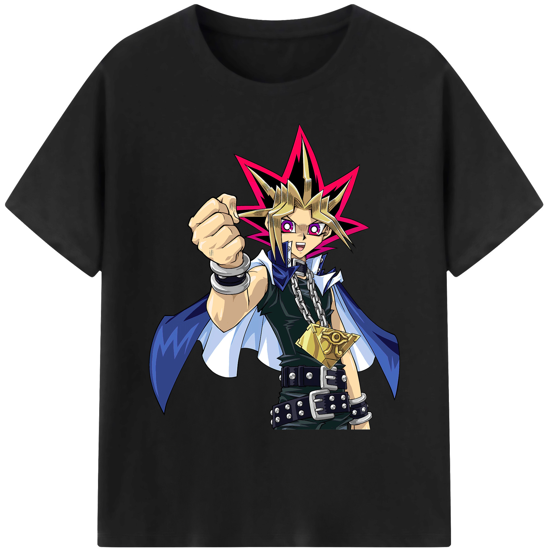 （画像用） 遊☆戯☆王 Yu-Gi-Oh! 綿100％ メンズ半袖Tシャツ｜肌触りやわらか＆通気性