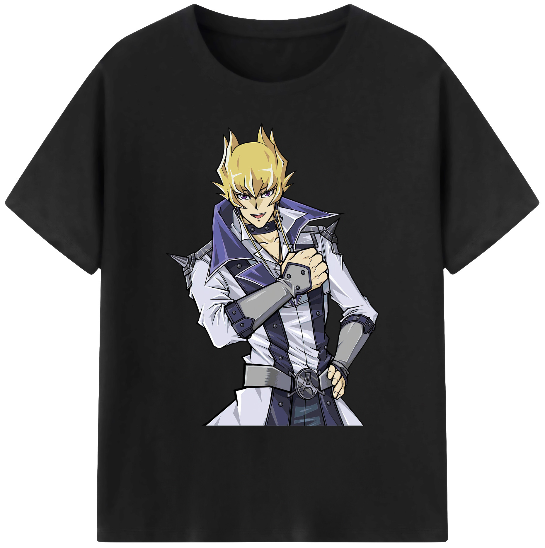 （画像用） 遊☆戯☆王 Yu-Gi-Oh! 綿100％ メンズ半袖Tシャツ｜肌触りやわらか＆通気性