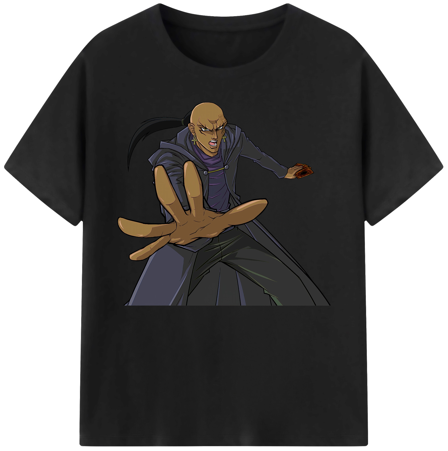 （画像用） 遊☆戯☆王 Yu-Gi-Oh! 綿100％ メンズ半袖Tシャツ｜肌触りやわらか＆通気性