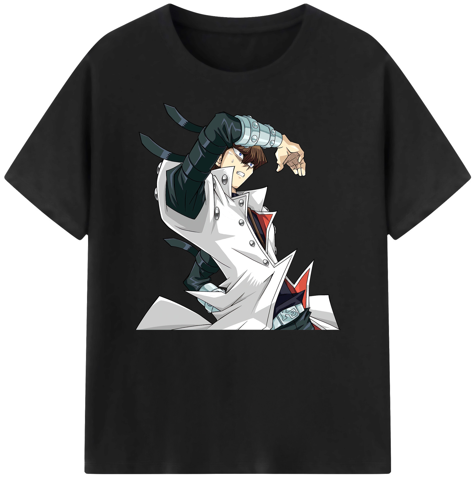 （画像用） 遊☆戯☆王 Yu-Gi-Oh! 綿100％ メンズ半袖Tシャツ｜肌触りやわらか＆通気性
