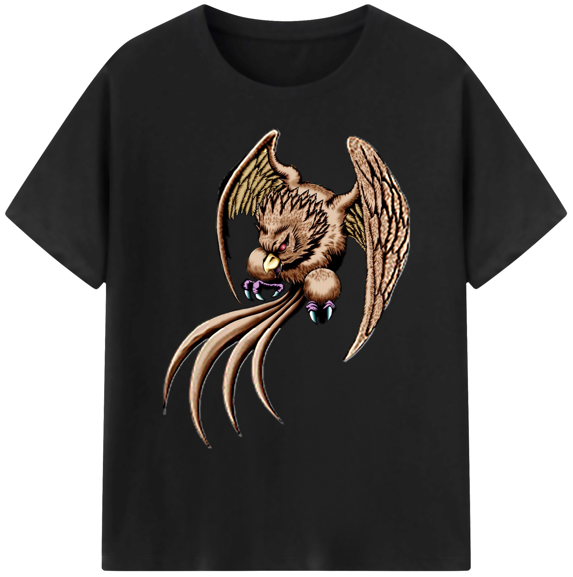 （画像用） 遊☆戯☆王 Yu-Gi-Oh! 綿100％ メンズ半袖Tシャツ｜肌触りやわらか＆通気性