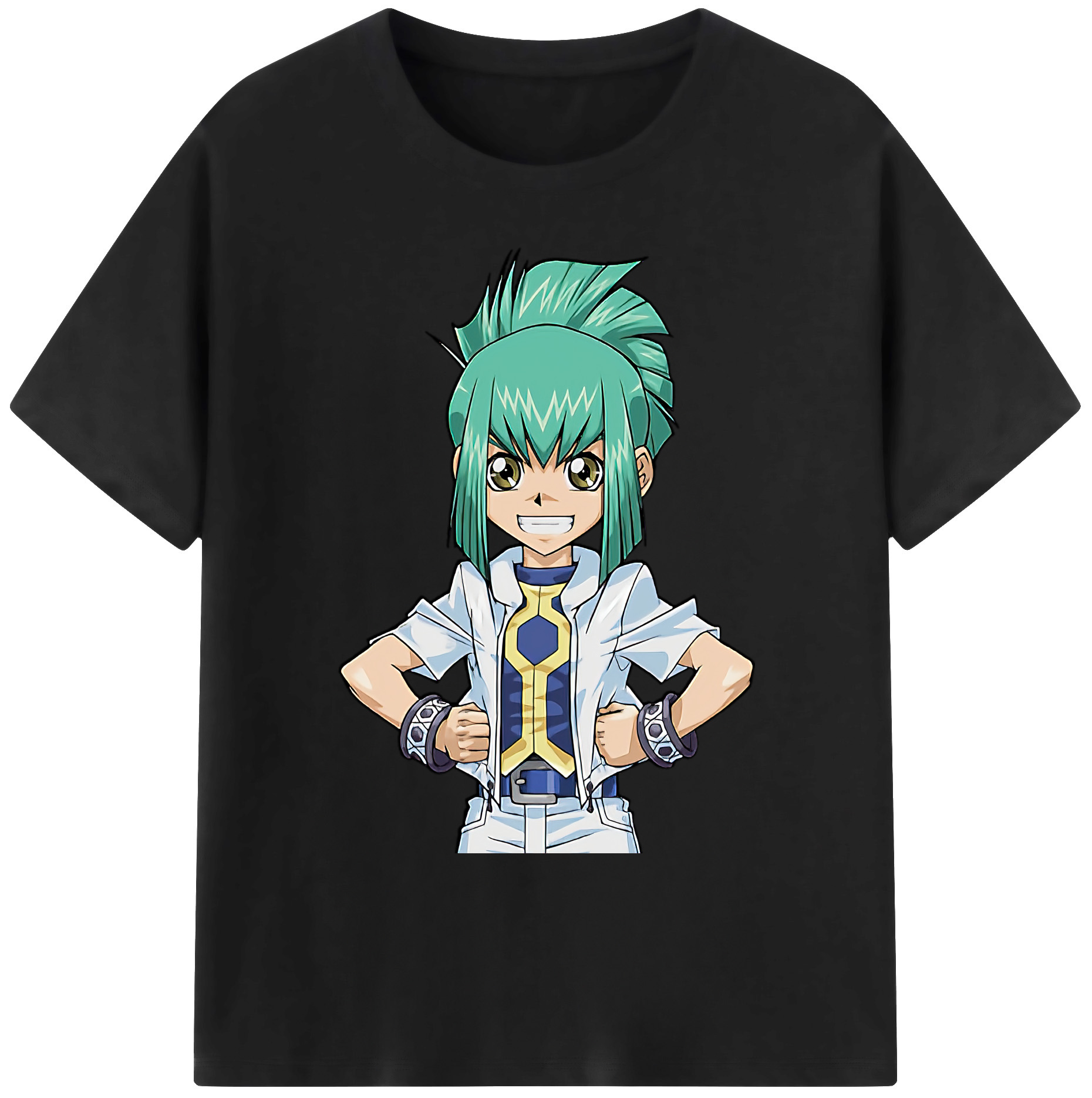 （画像用） 遊☆戯☆王 Yu-Gi-Oh! 綿100％ メンズ半袖Tシャツ｜肌触りやわらか＆通気性