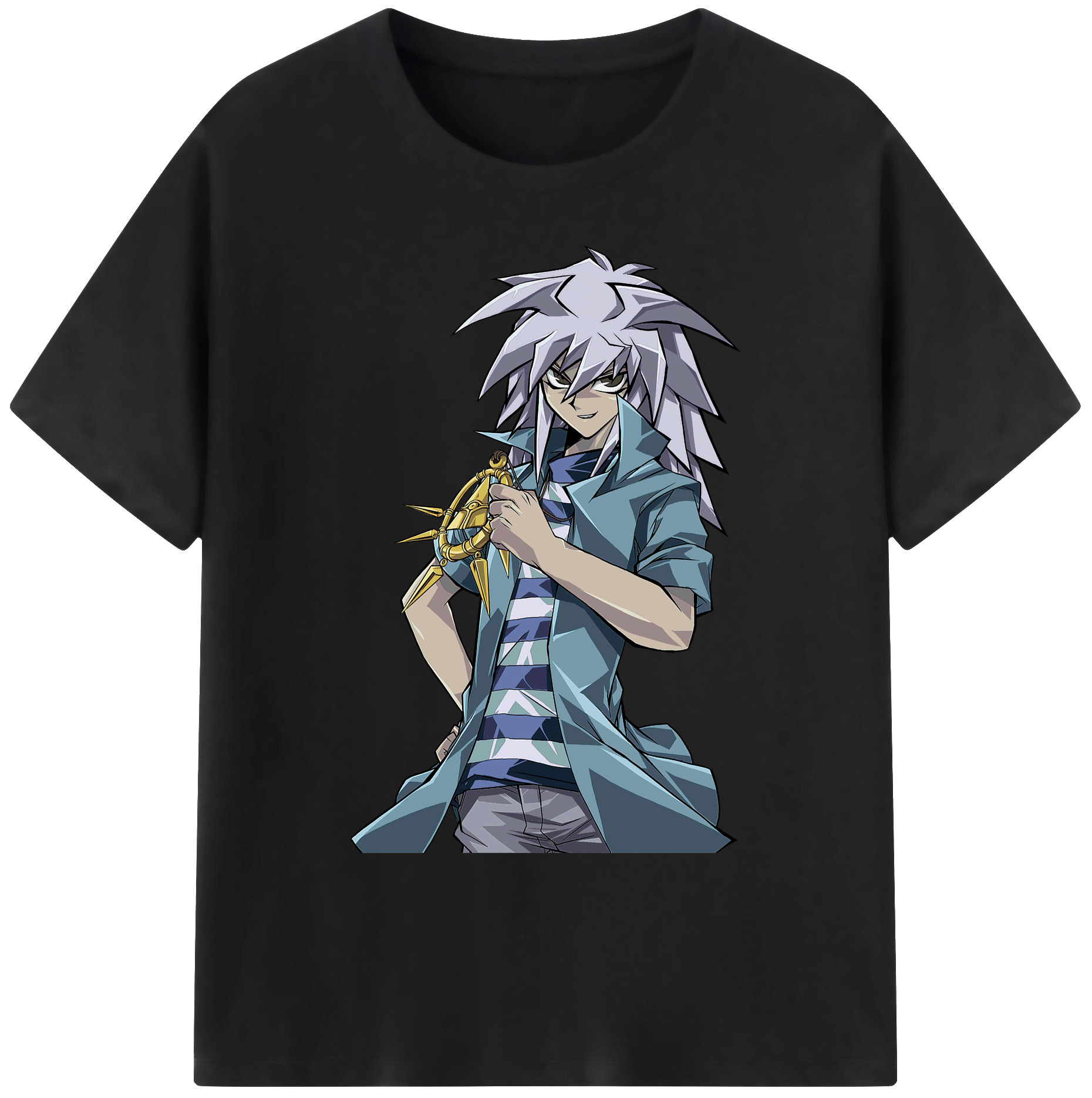 （画像用） 遊☆戯☆王 Yu-Gi-Oh! 綿100％ メンズ半袖Tシャツ｜肌触りやわらか＆通気性