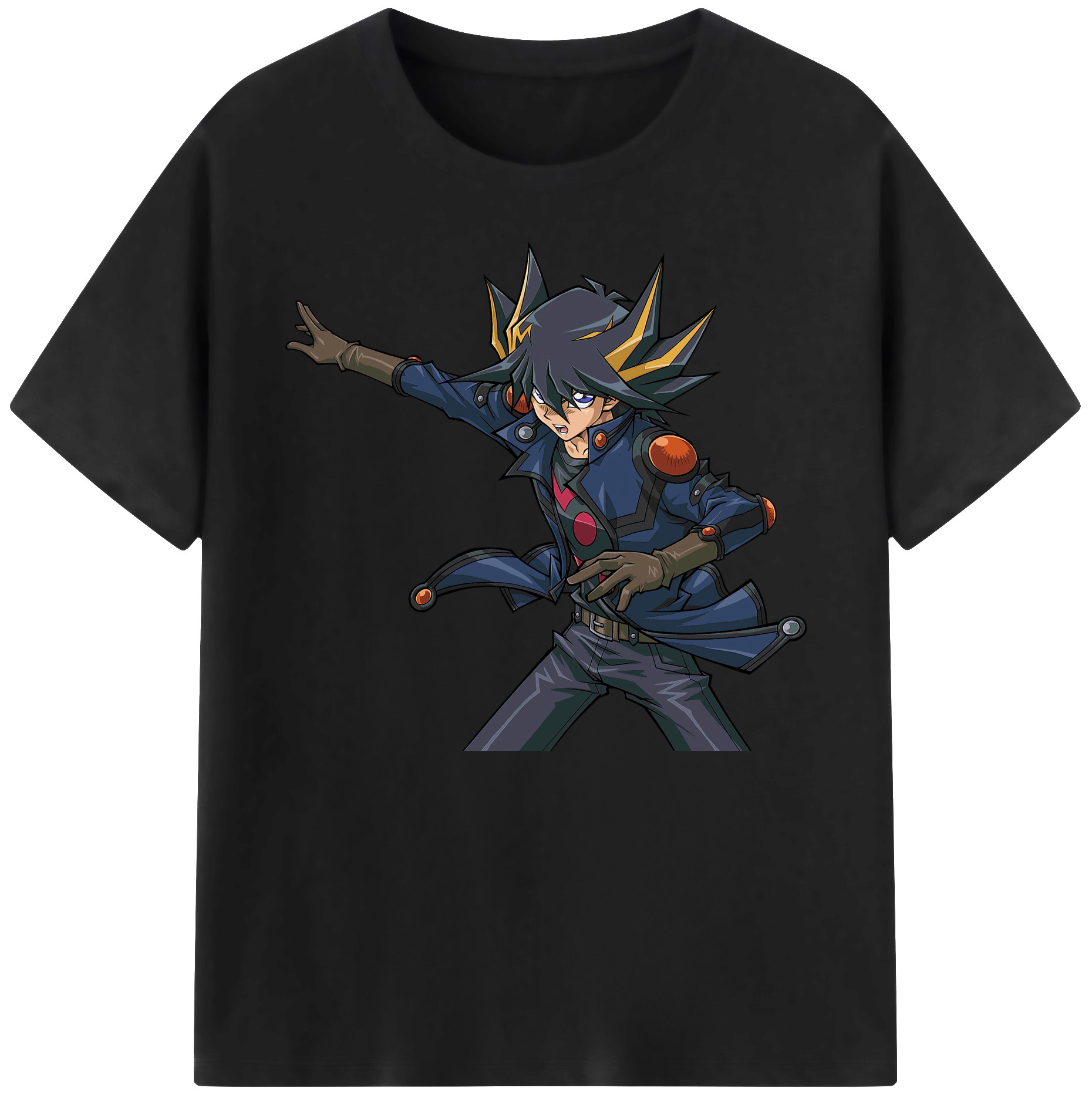 （画像用） 遊☆戯☆王 Yu-Gi-Oh! 綿100％ メンズ半袖Tシャツ｜肌触りやわらか＆通気性