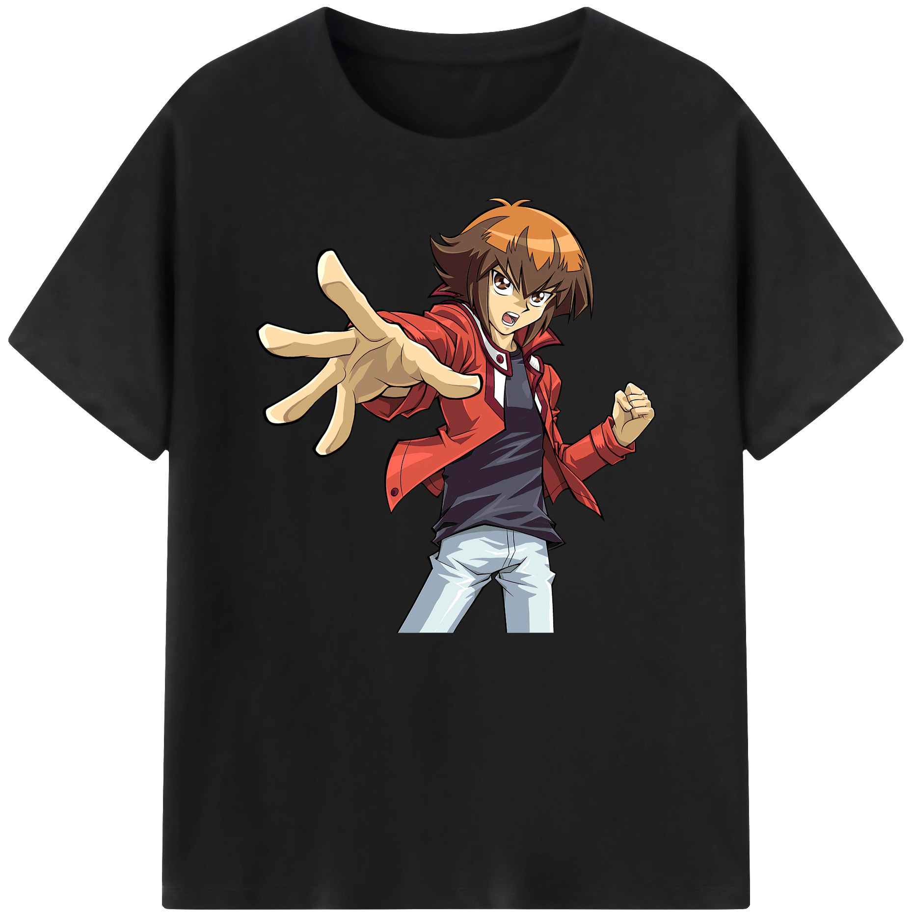 （画像用） 遊☆戯☆王 Yu-Gi-Oh! 綿100％ メンズ半袖Tシャツ｜肌触りやわらか＆通気性