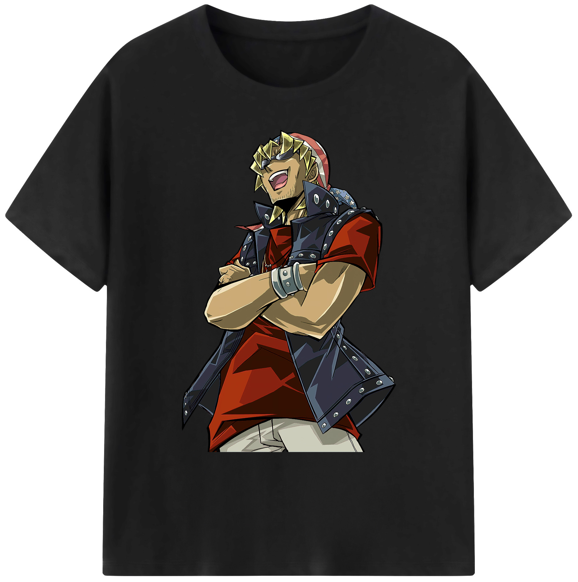 （画像用） 遊☆戯☆王 Yu-Gi-Oh! 綿100％ メンズ半袖Tシャツ｜肌触りやわらか＆通気性