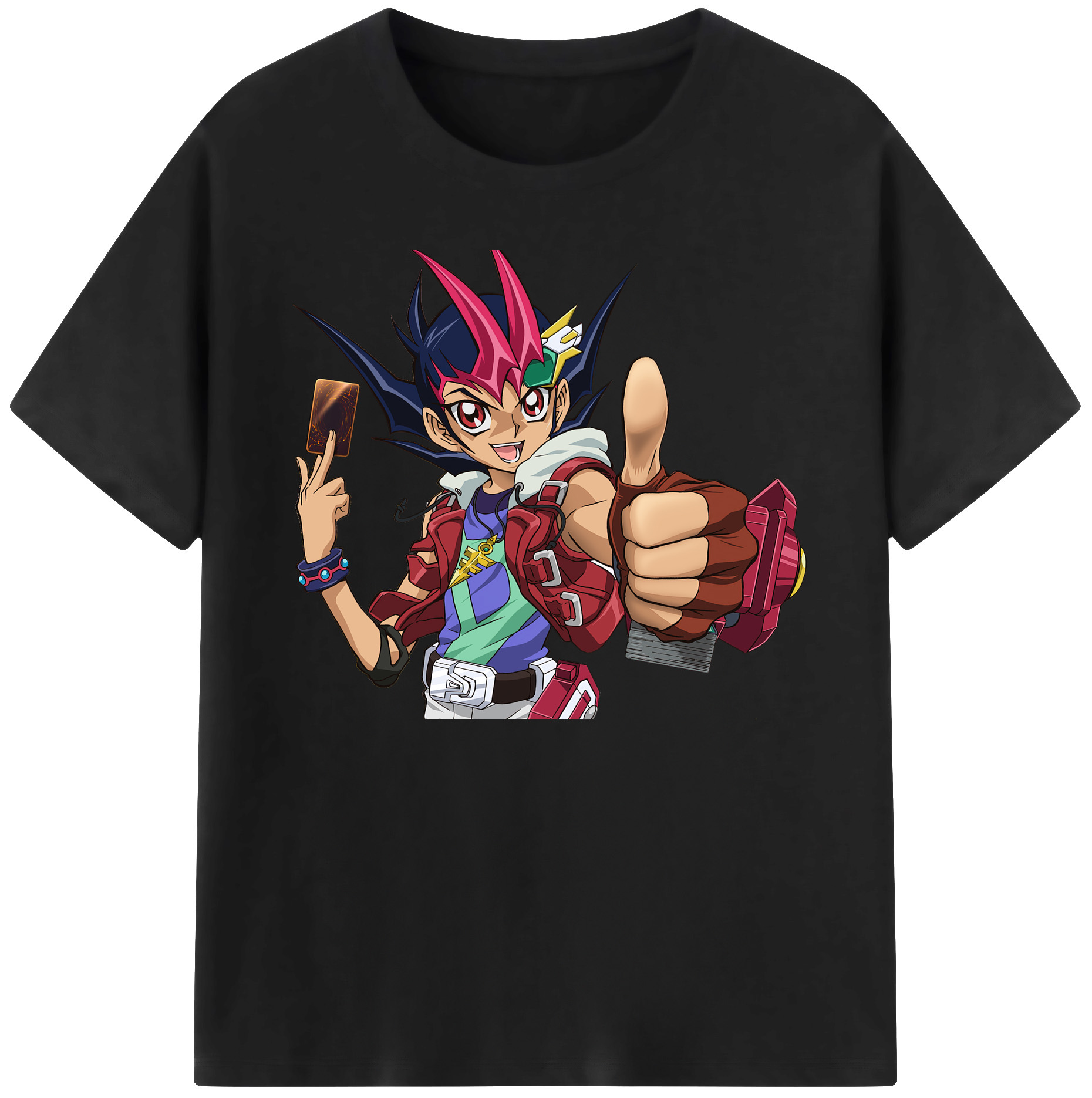 （画像用） 遊☆戯☆王 Yu-Gi-Oh! 綿100％ メンズ半袖Tシャツ｜肌触りやわらか＆通気性