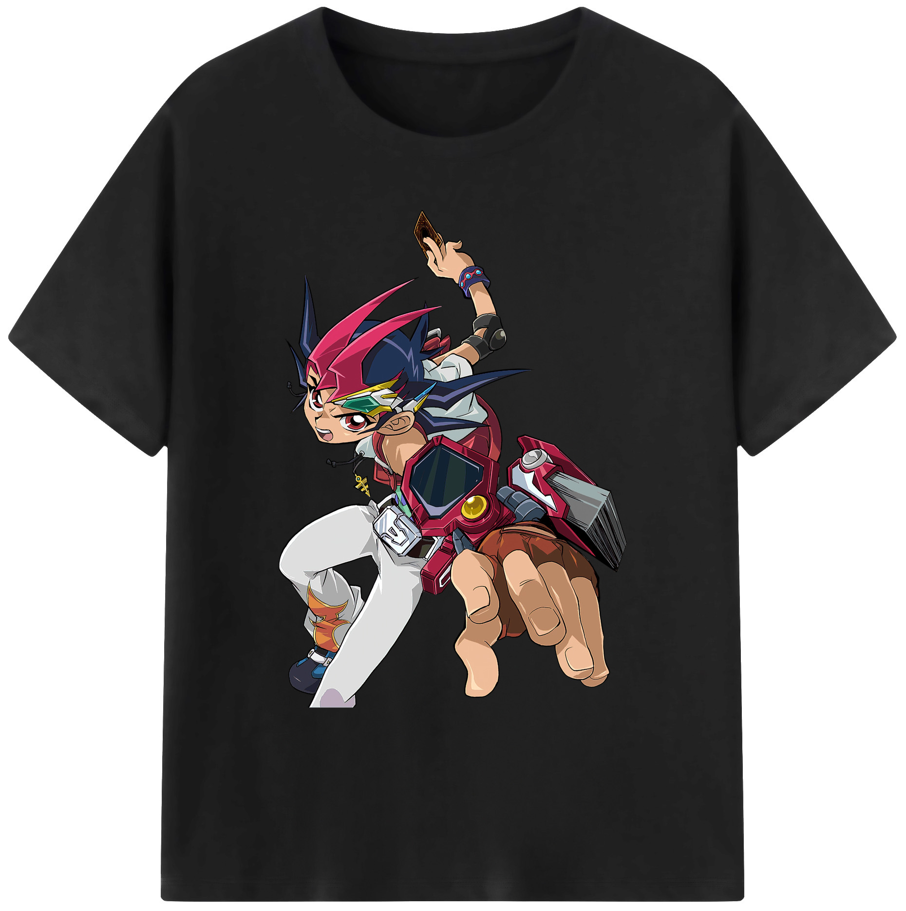 （画像用） 遊☆戯☆王 Yu-Gi-Oh! 綿100％ メンズ半袖Tシャツ｜肌触りやわらか＆通気性