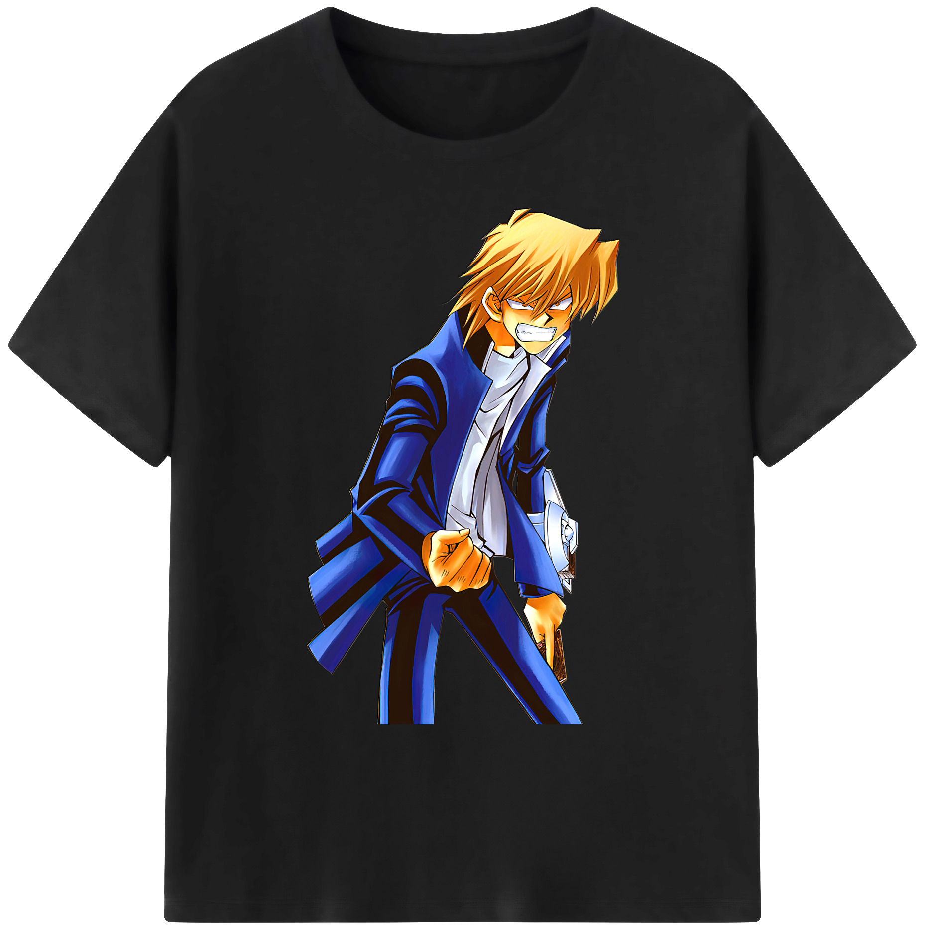 （画像用） 遊☆戯☆王 Yu-Gi-Oh! 綿100％ メンズ半袖Tシャツ｜肌触りやわらか＆通気性
