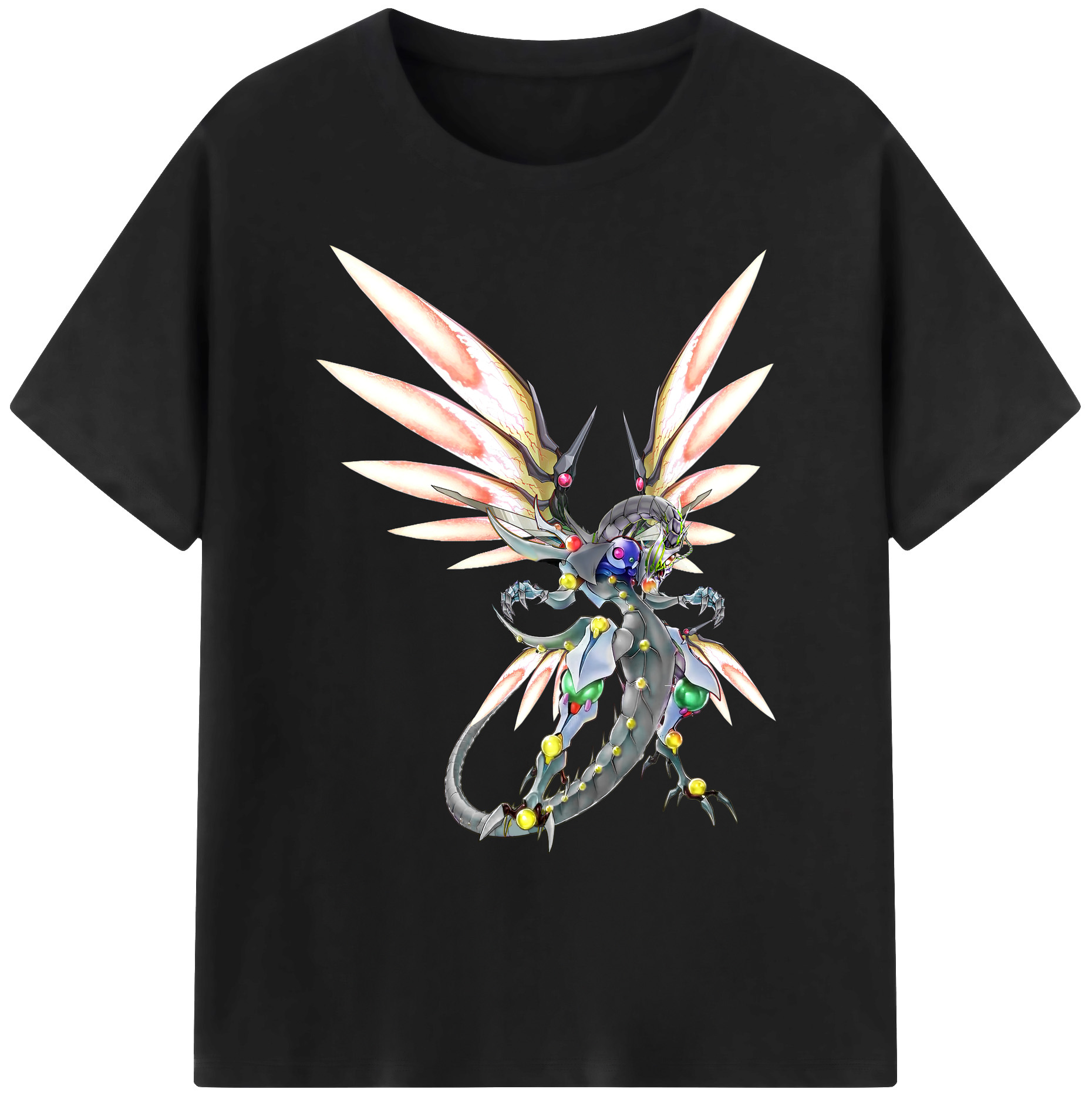 （画像用） 遊☆戯☆王 Yu-Gi-Oh! 綿100％ メンズ半袖Tシャツ｜肌触りやわらか＆通気性