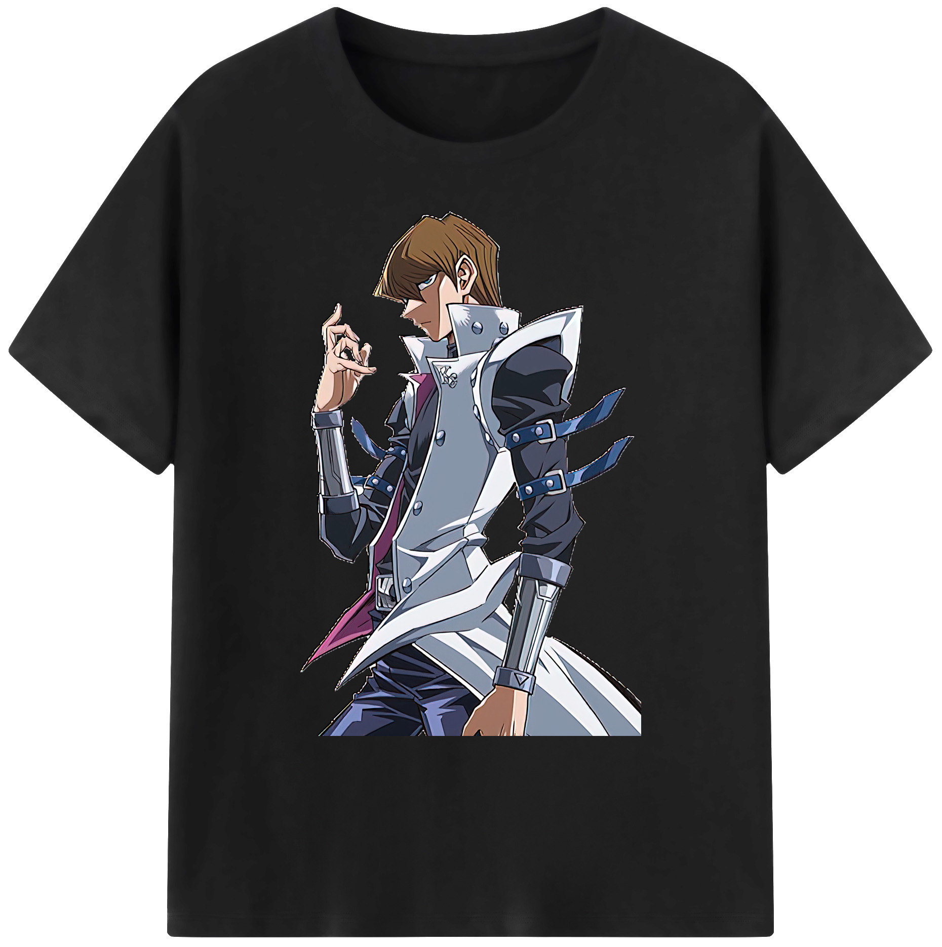 （画像用） 遊☆戯☆王 Yu-Gi-Oh! 綿100％ メンズ半袖Tシャツ｜肌触りやわらか＆通気性