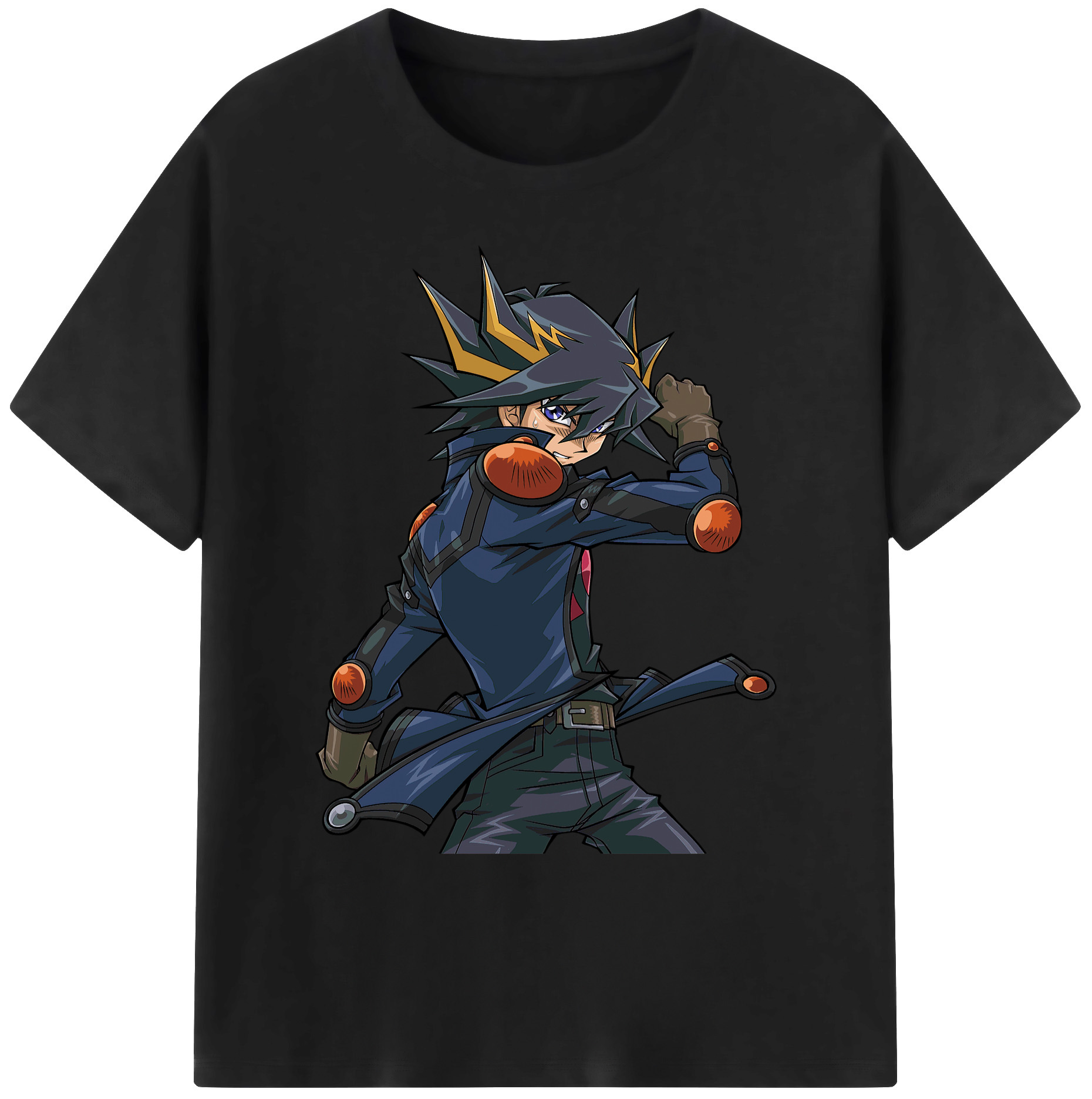 （画像用） 遊☆戯☆王 Yu-Gi-Oh! 綿100％ メンズ半袖Tシャツ｜肌触りやわらか＆通気性