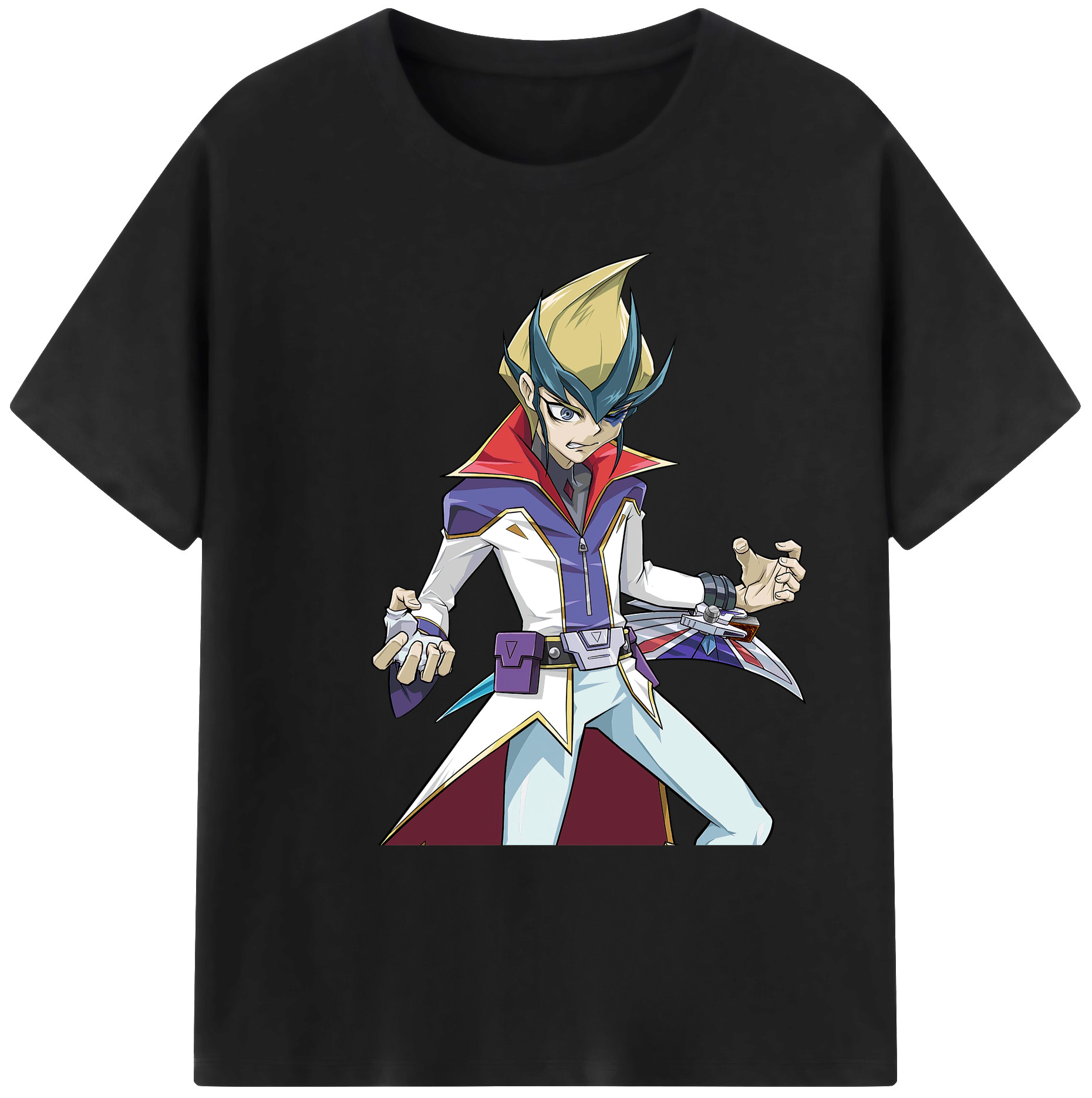 （画像用） 遊☆戯☆王 Yu-Gi-Oh! 綿100％ メンズ半袖Tシャツ｜肌触りやわらか＆通気性