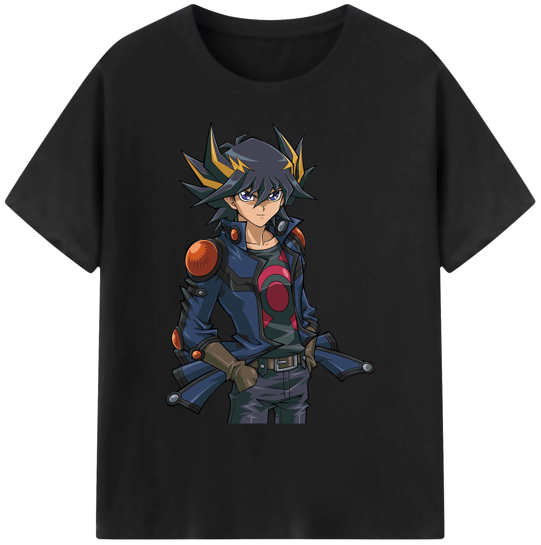 （画像用） 遊☆戯☆王 Yu-Gi-Oh! 綿100％ メンズ半袖Tシャツ｜肌触りやわらか＆通気性