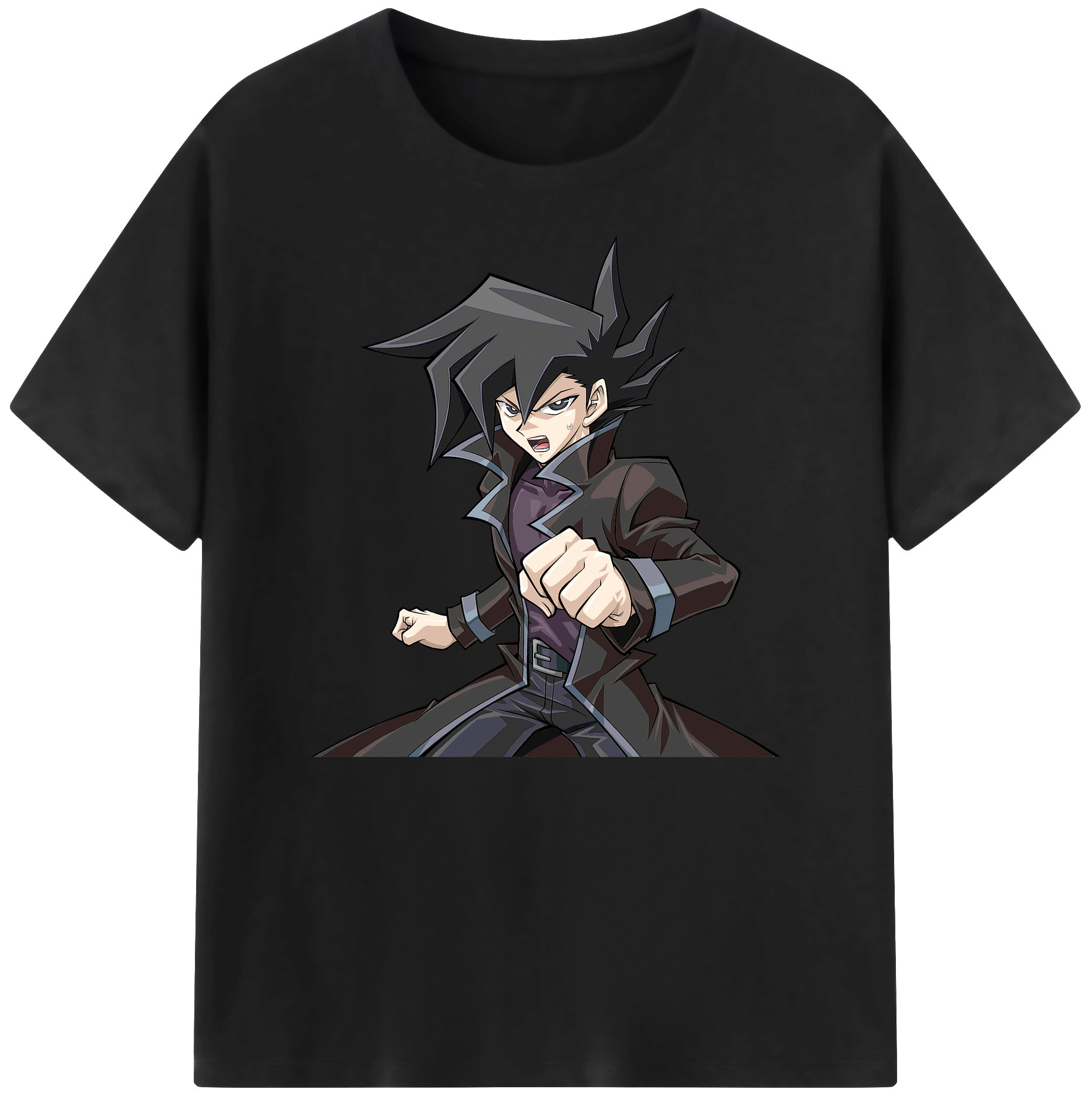 （画像用） 遊☆戯☆王 Yu-Gi-Oh! 綿100％ メンズ半袖Tシャツ｜肌触りやわらか＆通気性