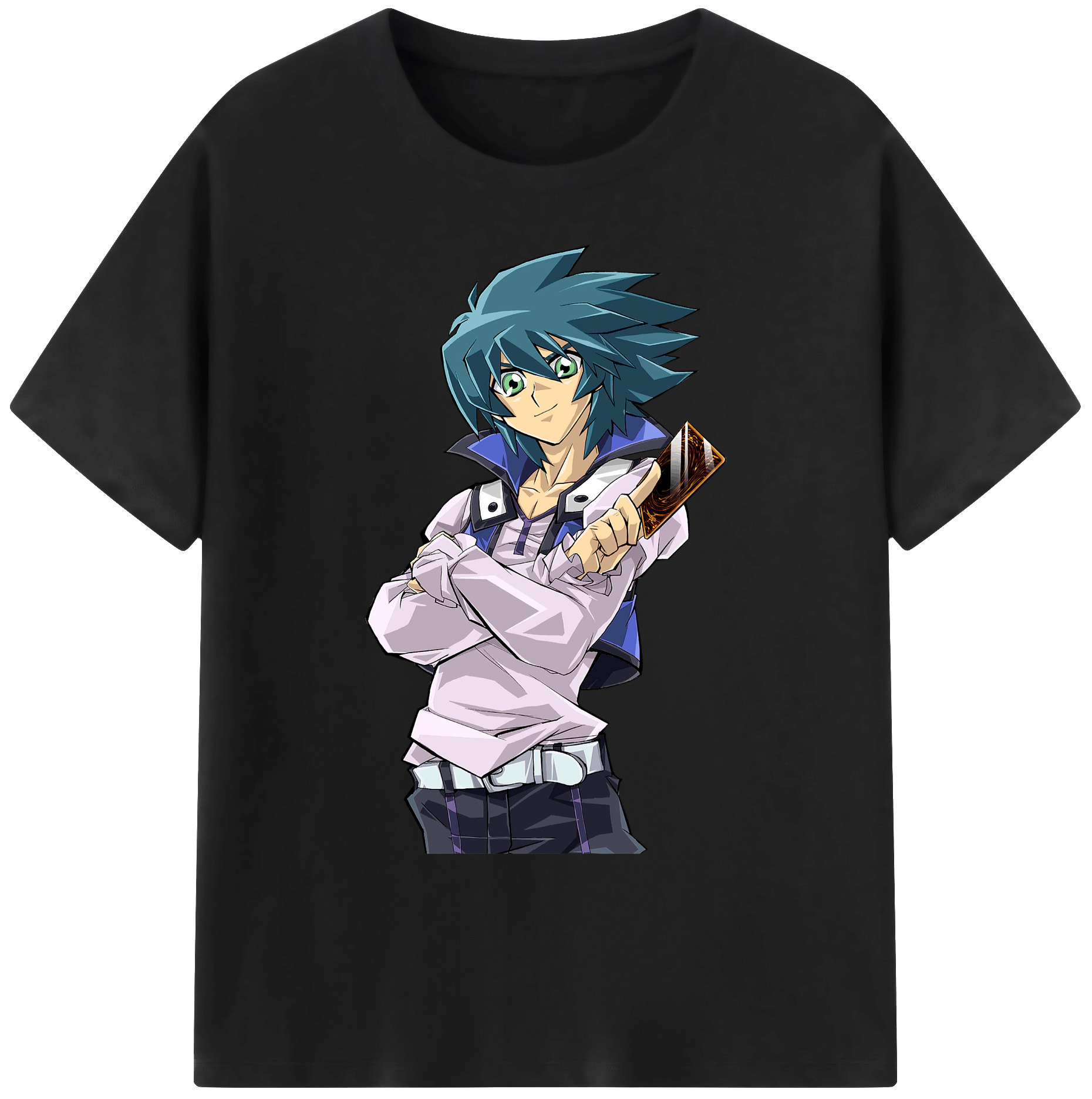 （画像用） 遊☆戯☆王 Yu-Gi-Oh! 綿100％ メンズ半袖Tシャツ｜肌触りやわらか＆通気性
