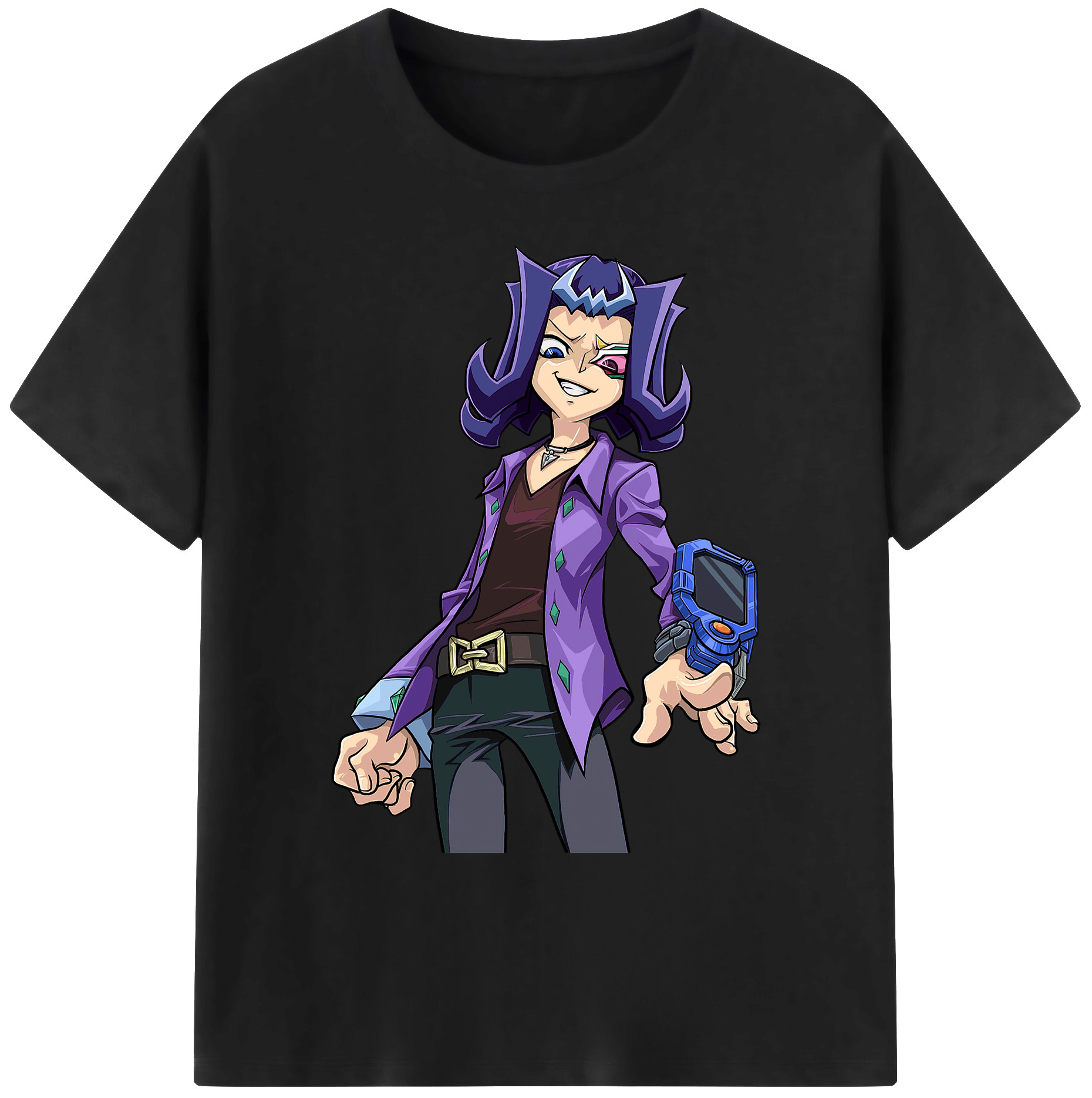 （画像用） 遊☆戯☆王 Yu-Gi-Oh! 綿100％ メンズ半袖Tシャツ｜肌触りやわらか＆通気性