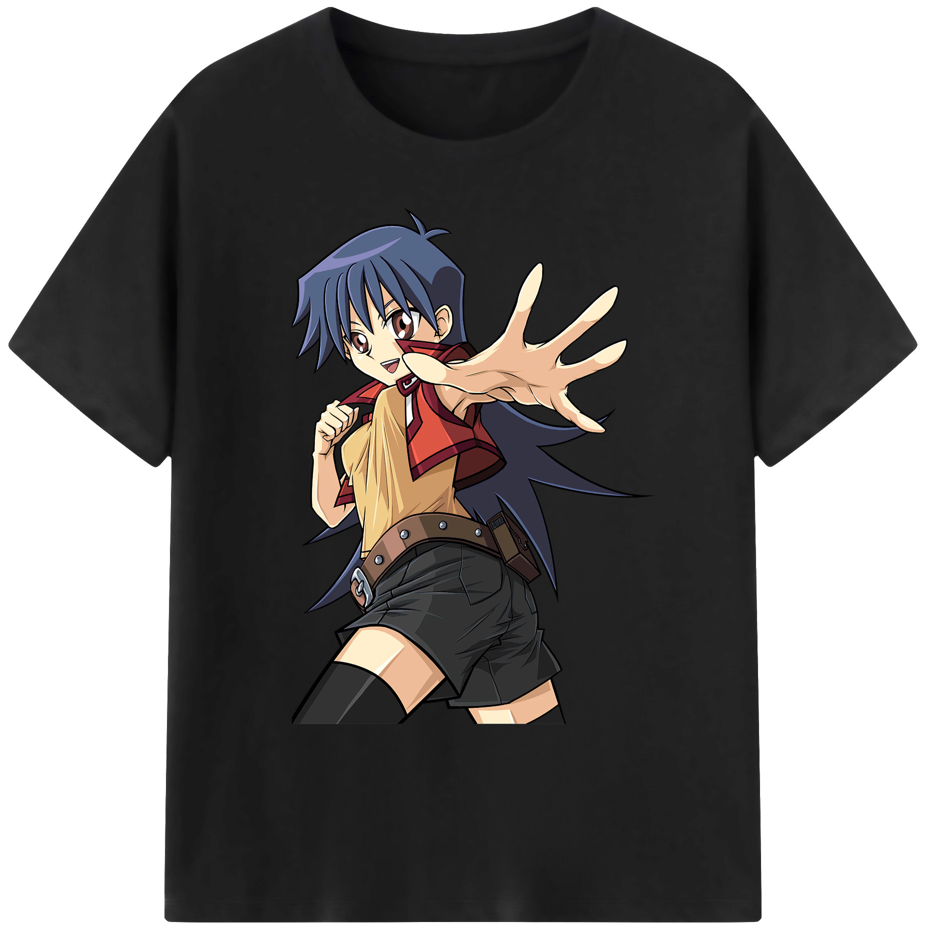 （画像用） 遊☆戯☆王 Yu-Gi-Oh! 綿100％ メンズ半袖Tシャツ｜肌触りやわらか＆通気性