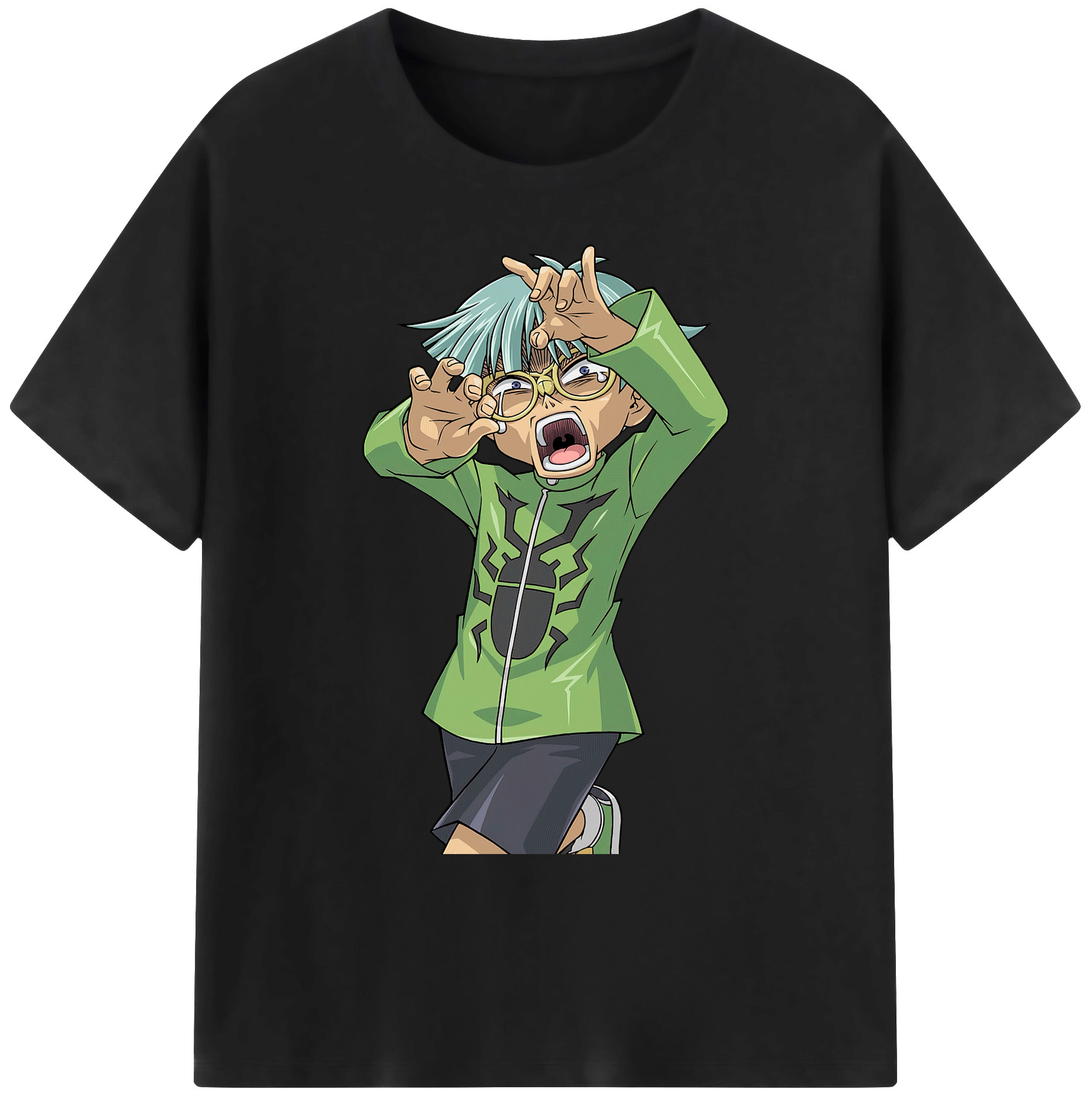 （画像用） 遊☆戯☆王 Yu-Gi-Oh! 綿100％ メンズ半袖Tシャツ｜肌触りやわらか＆通気性