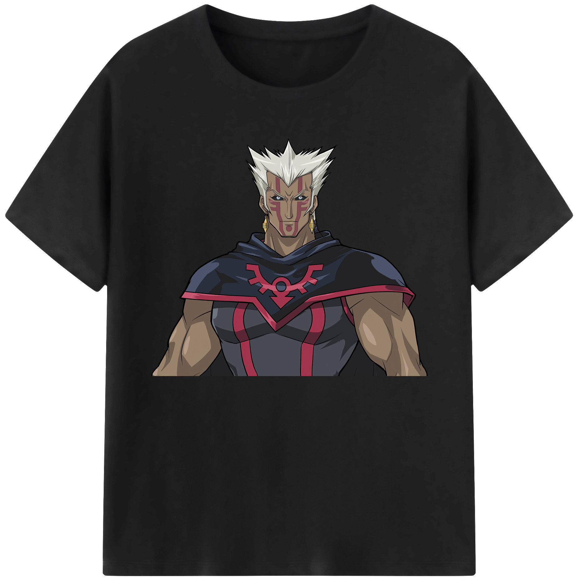 （画像用） 遊☆戯☆王 Yu-Gi-Oh! 綿100％ メンズ半袖Tシャツ｜肌触りやわらか＆通気性