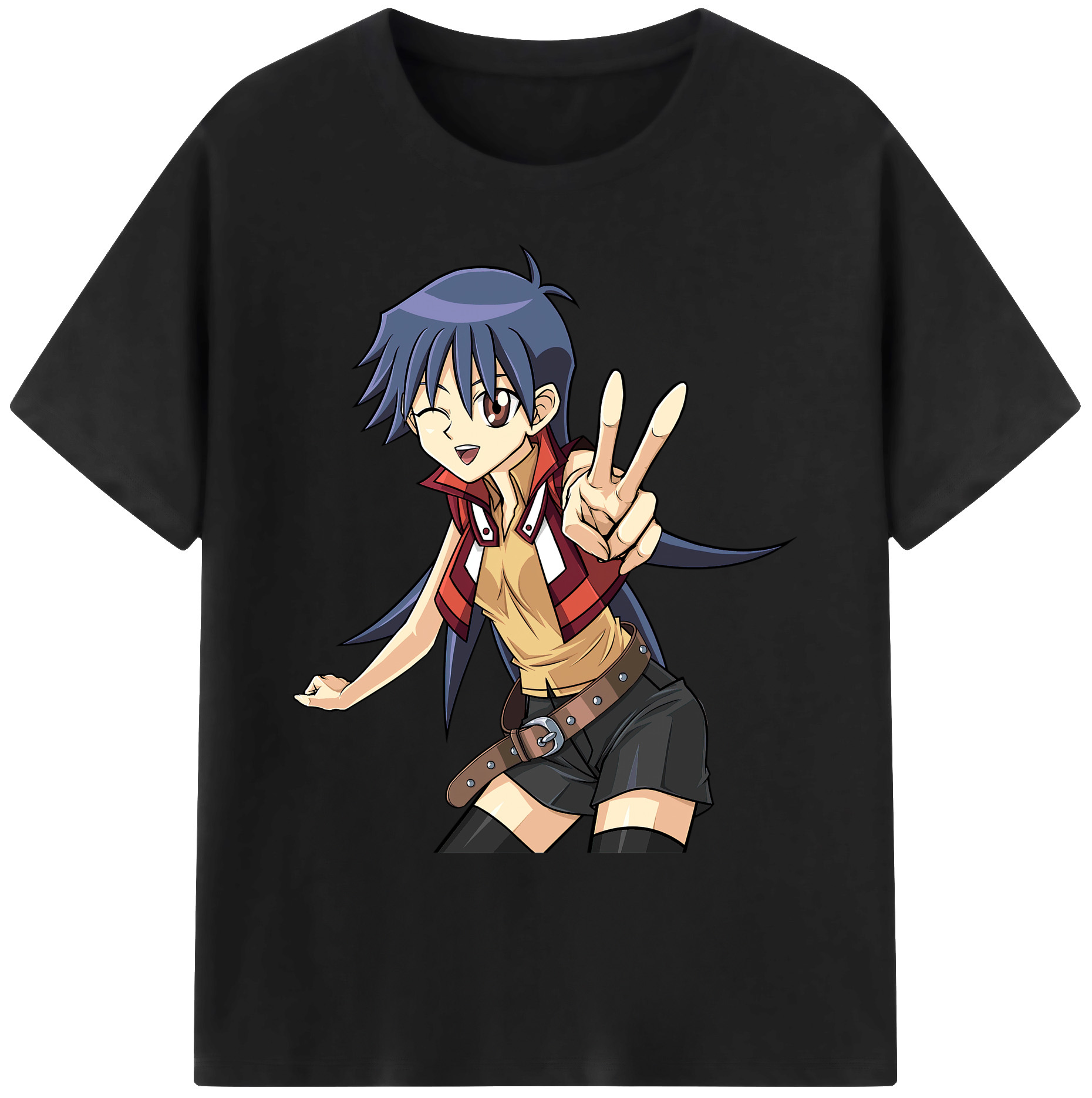 （画像用） 遊☆戯☆王 Yu-Gi-Oh! 綿100％ メンズ半袖Tシャツ｜肌触りやわらか＆通気性