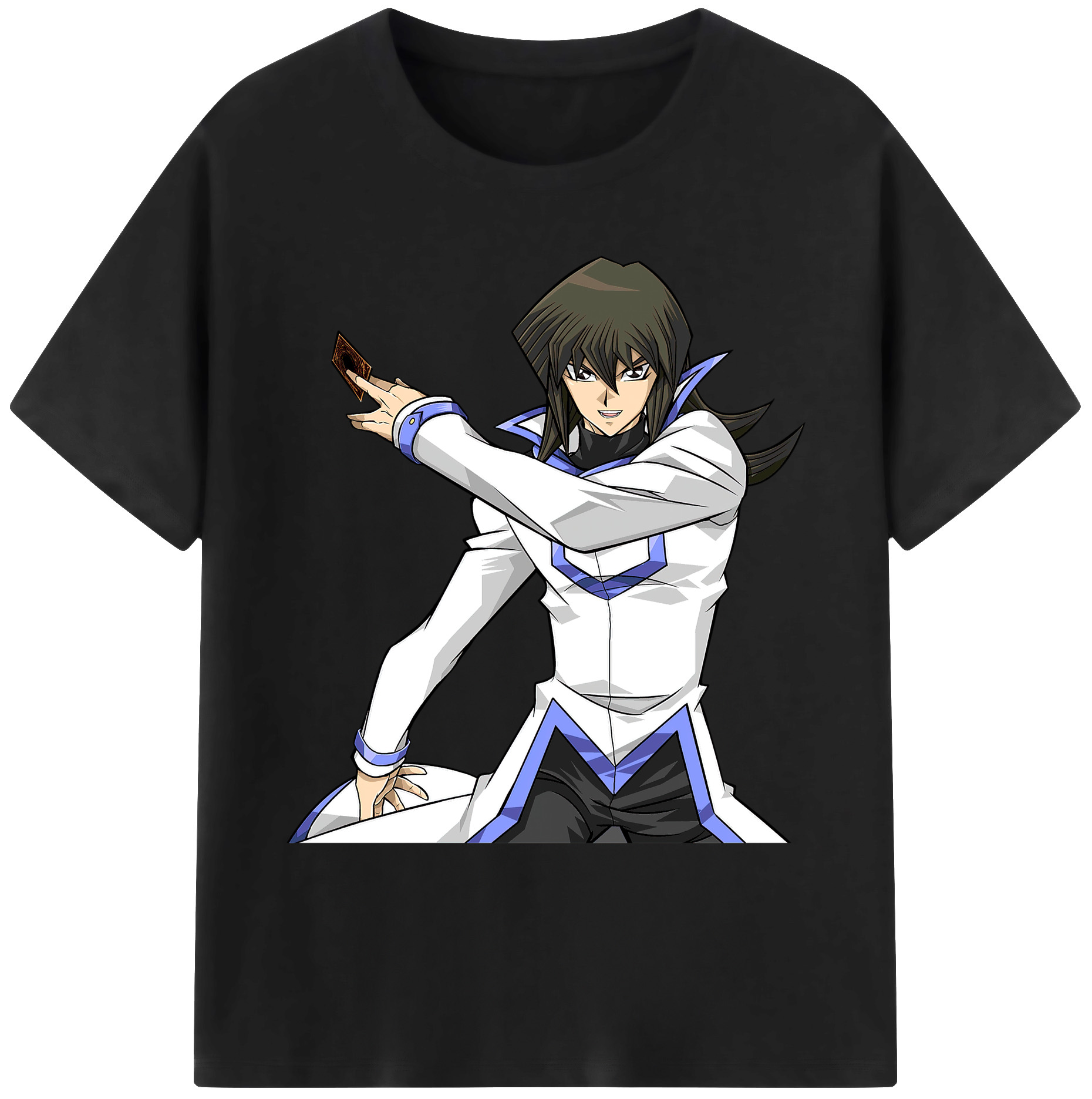 （画像用） 遊☆戯☆王 Yu-Gi-Oh! 綿100％ メンズ半袖Tシャツ｜肌触りやわらか＆通気性