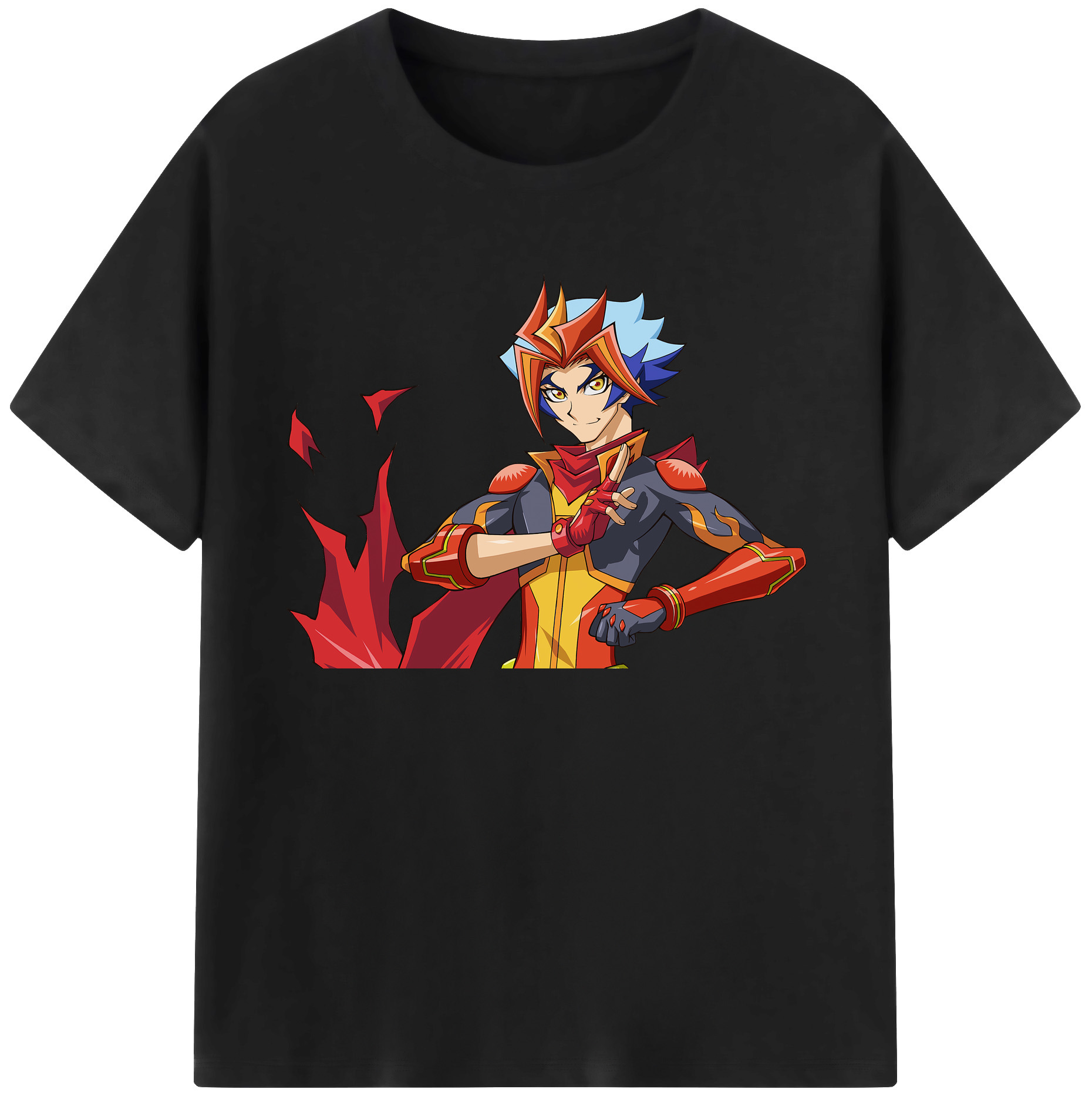 遊☆戯☆王 Yu-Gi-Oh! 綿100％ メンズ半袖Tシャツ｜肌触りやわらか＆通気性