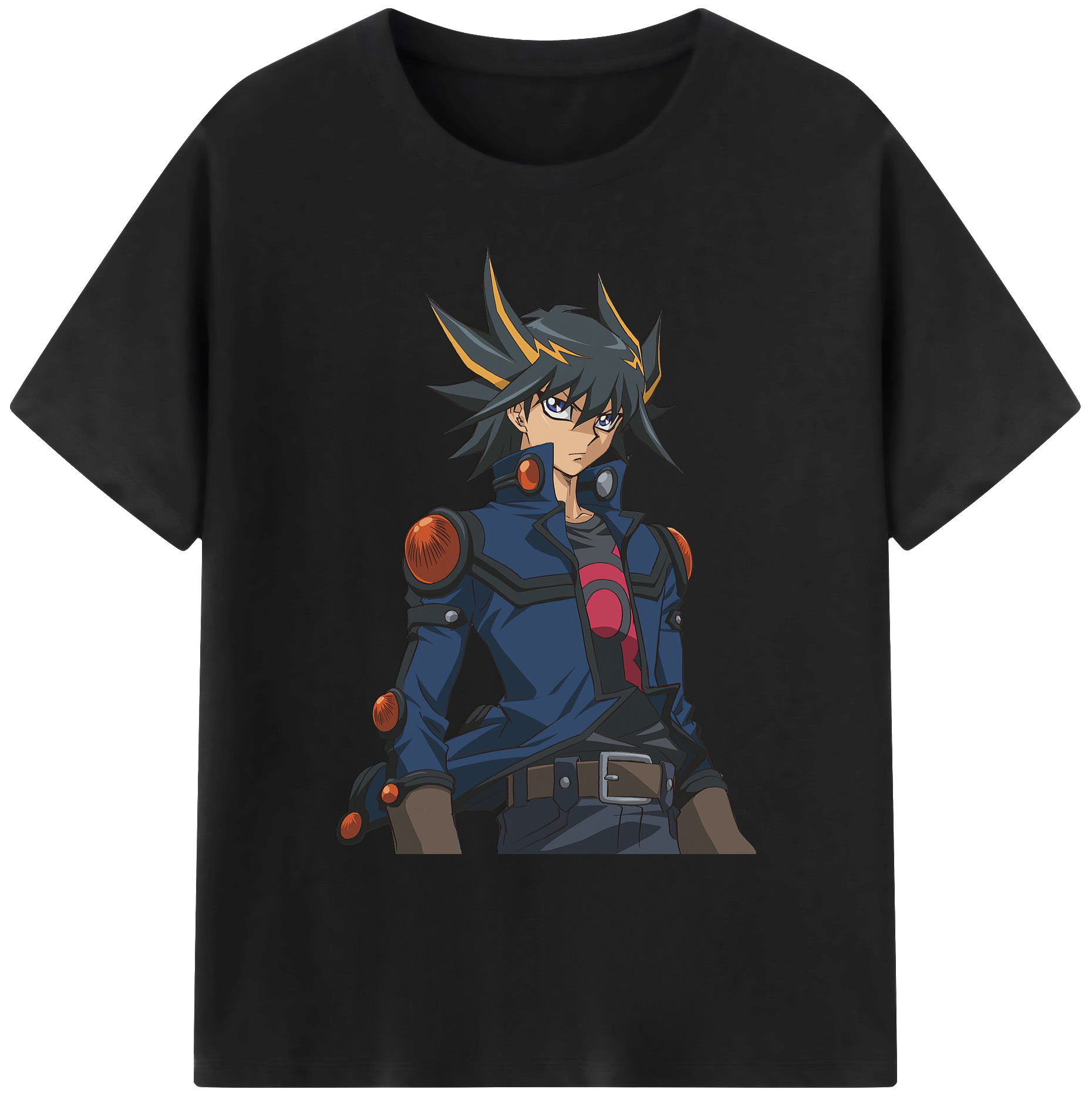 遊☆戯☆王 Yu-Gi-Oh! 綿100％ メンズ半袖Tシャツ｜肌触りやわらか＆通気性