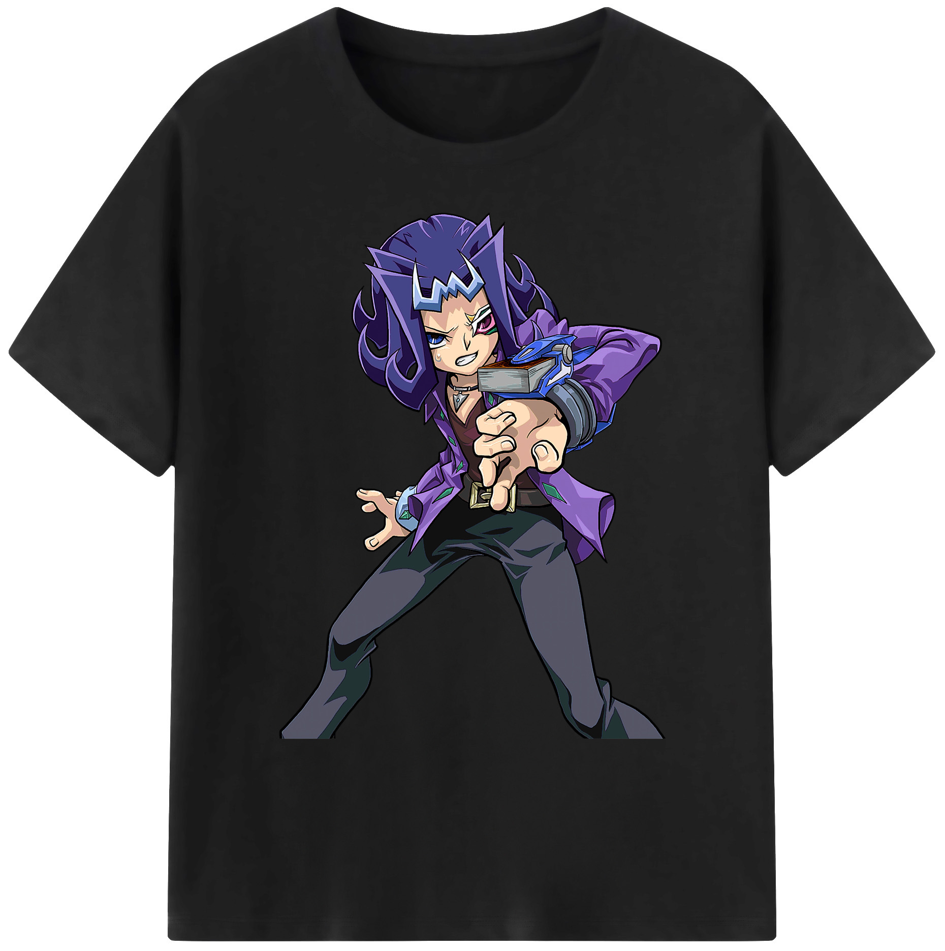 遊☆戯☆王 Yu-Gi-Oh! 綿100％ メンズ半袖Tシャツ｜肌触りやわらか＆通気性
